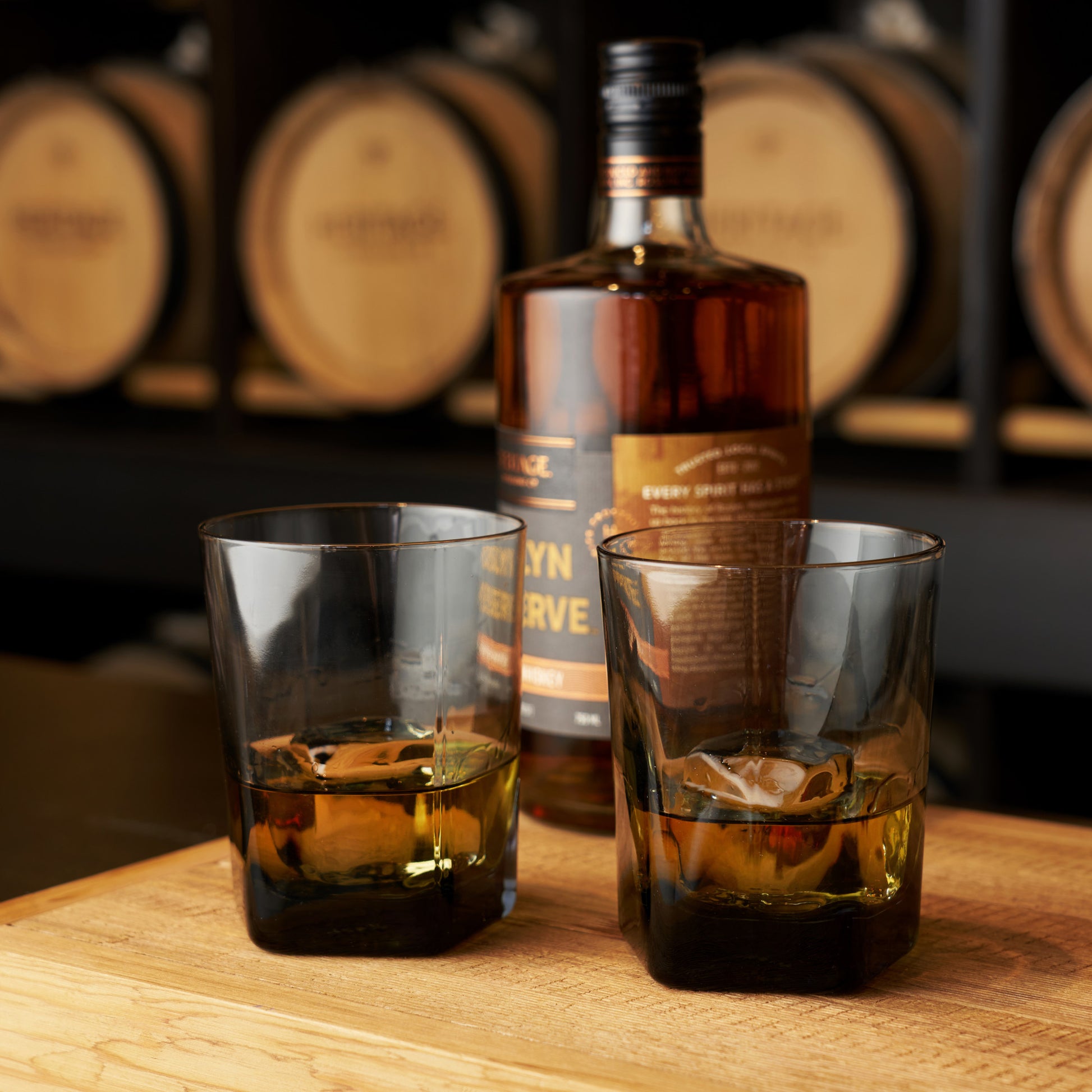 Warren Smoke Double Old Fashioned Glasses Viski® (Set of 2)