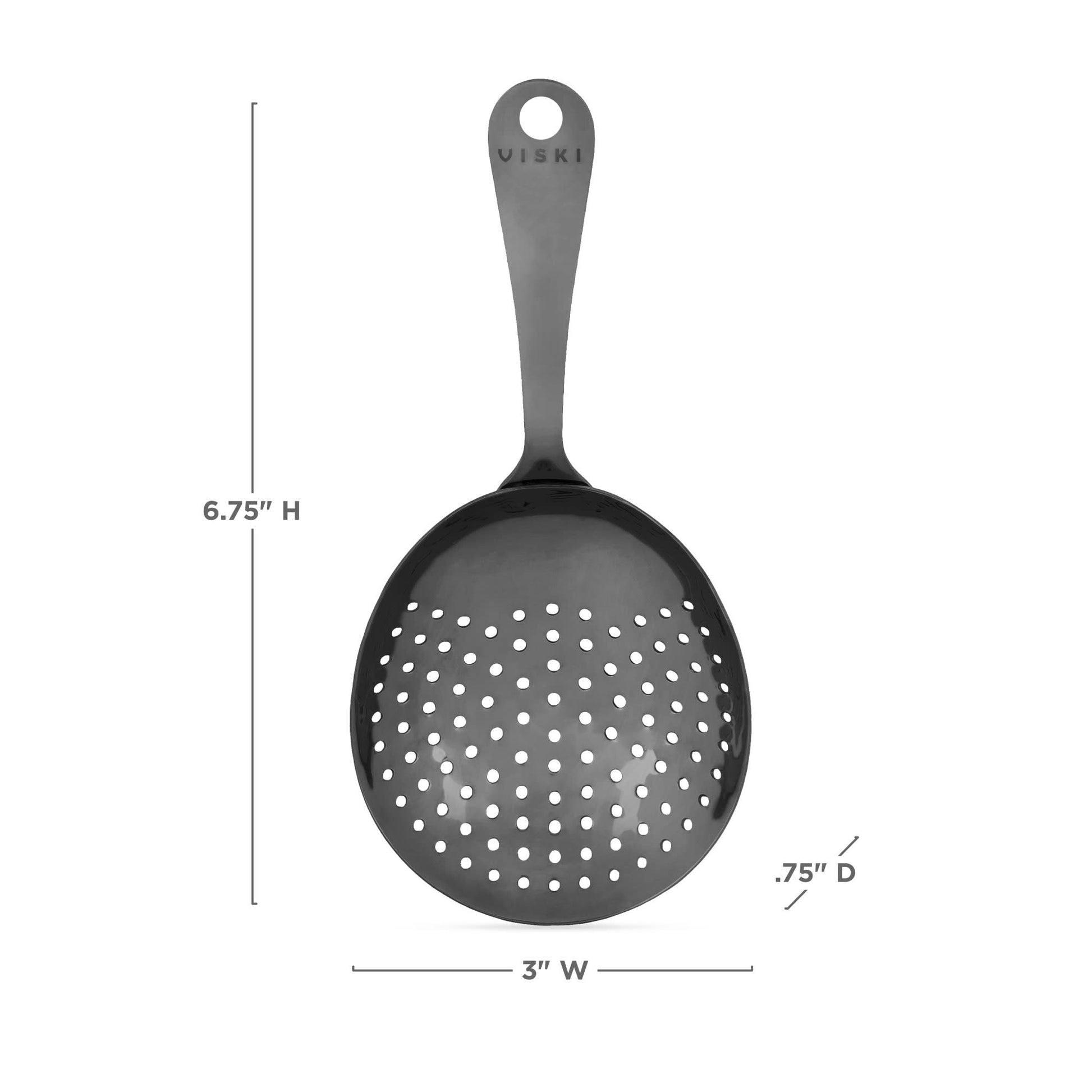 Gunmetal Julep Strainer Viski®