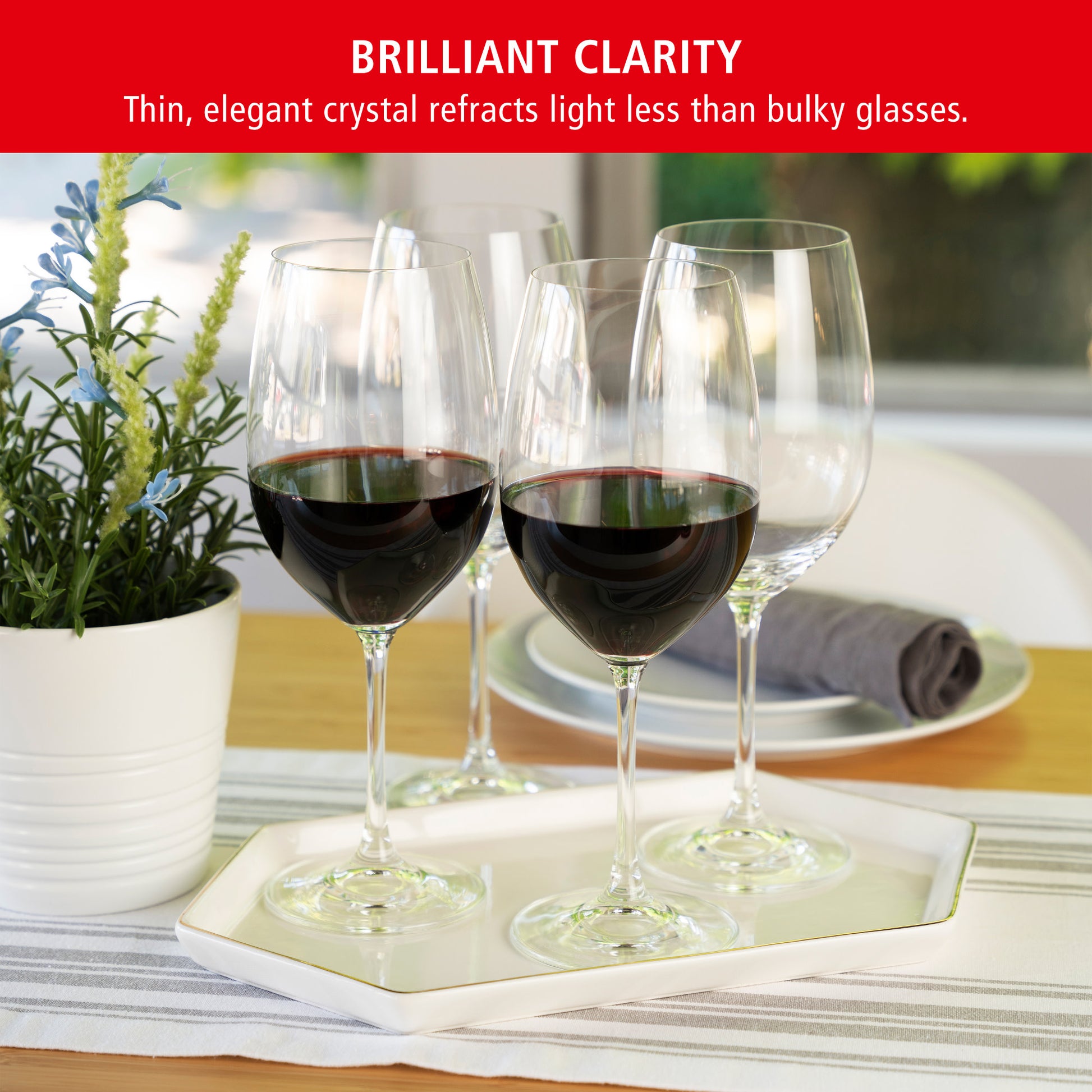 Spiegelau Salute 25 oz Bordeaux Glasses (Set of 4)
