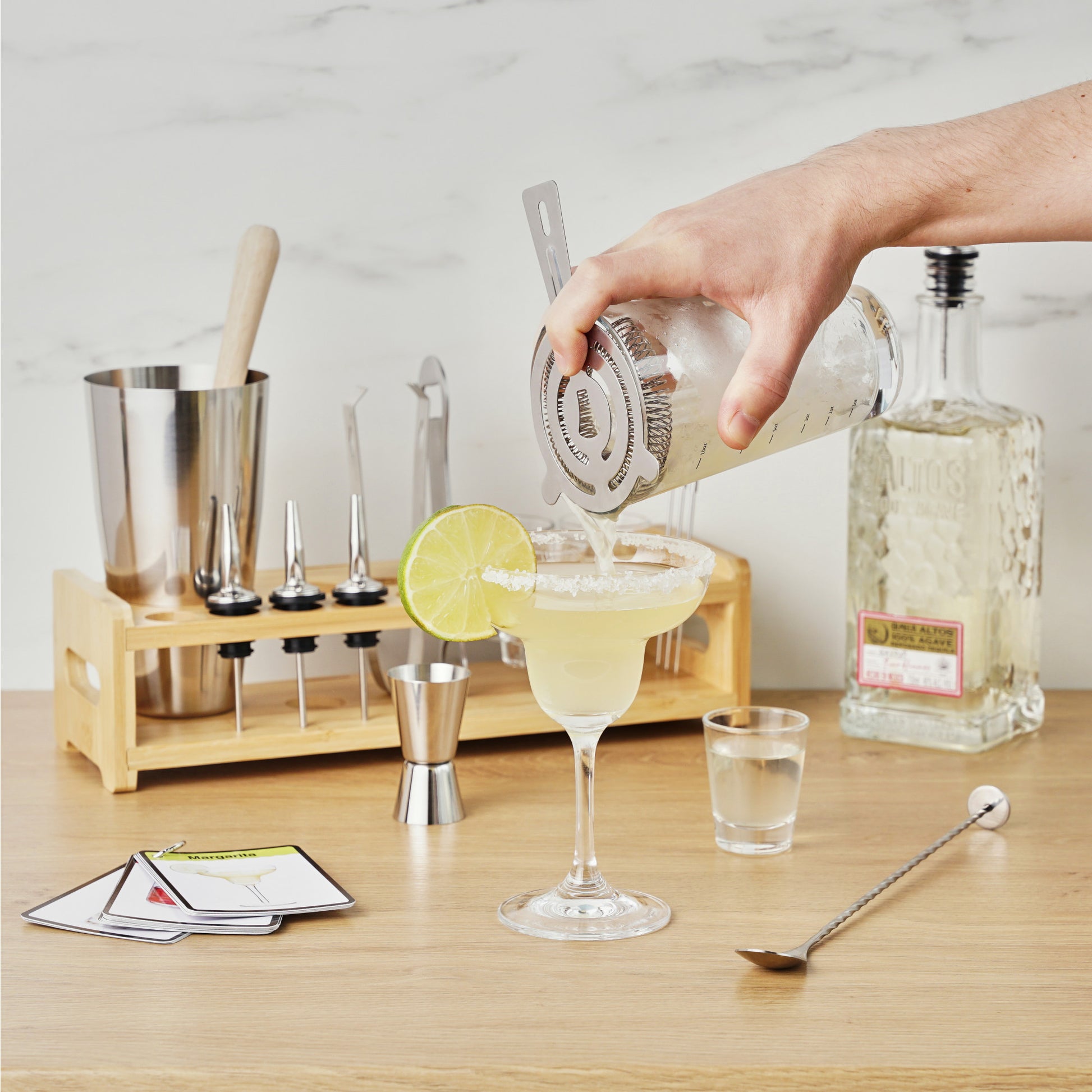 Mixologist 20 Piece Barware Set by True