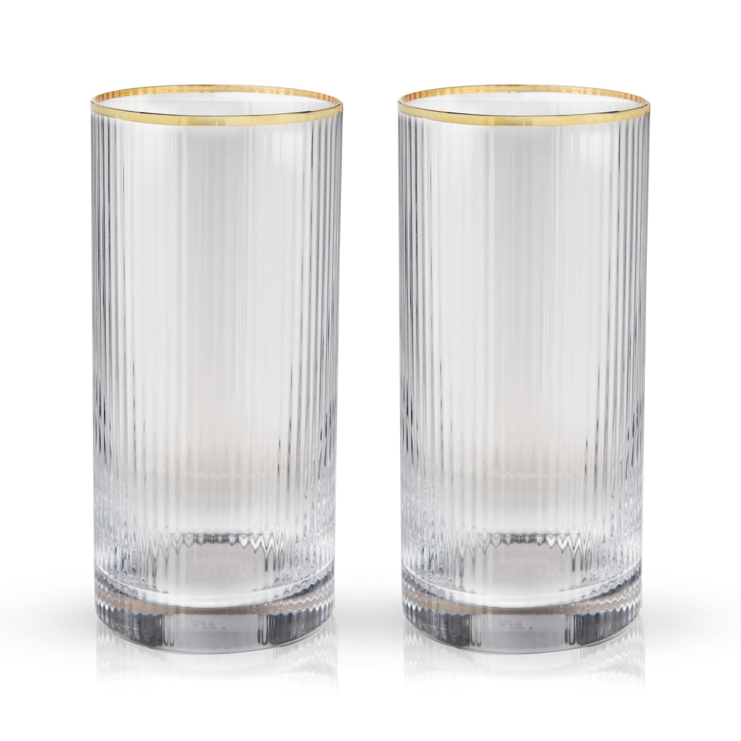 Meridian Crystal Highball Glasses Viski® (Set of 2)