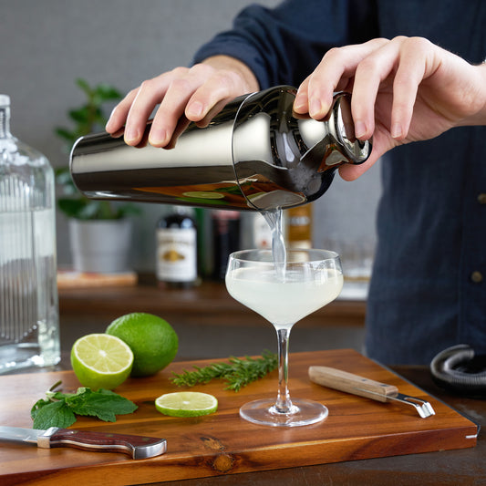 Parisian 25 Oz Gunmetal Cocktail Shaker Viski®