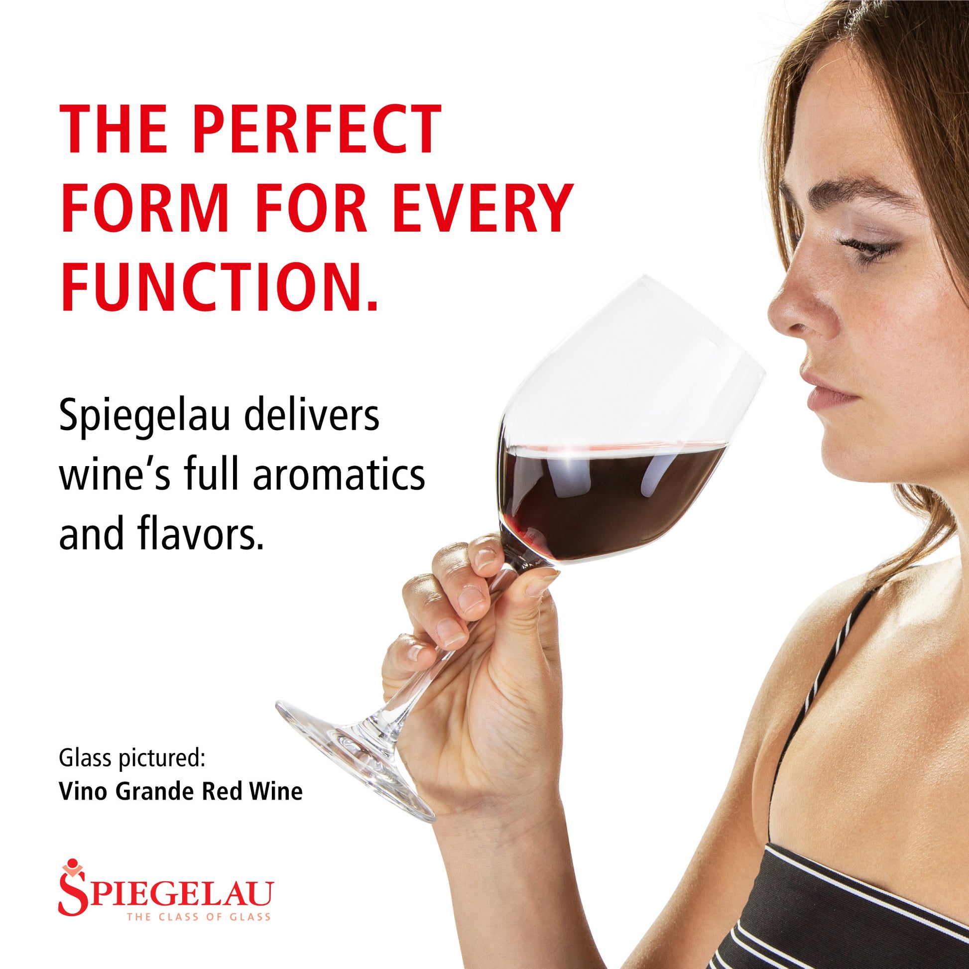 Spiegelau Vino Grande Red Wine Glasses, Set of 4 | Barsonist