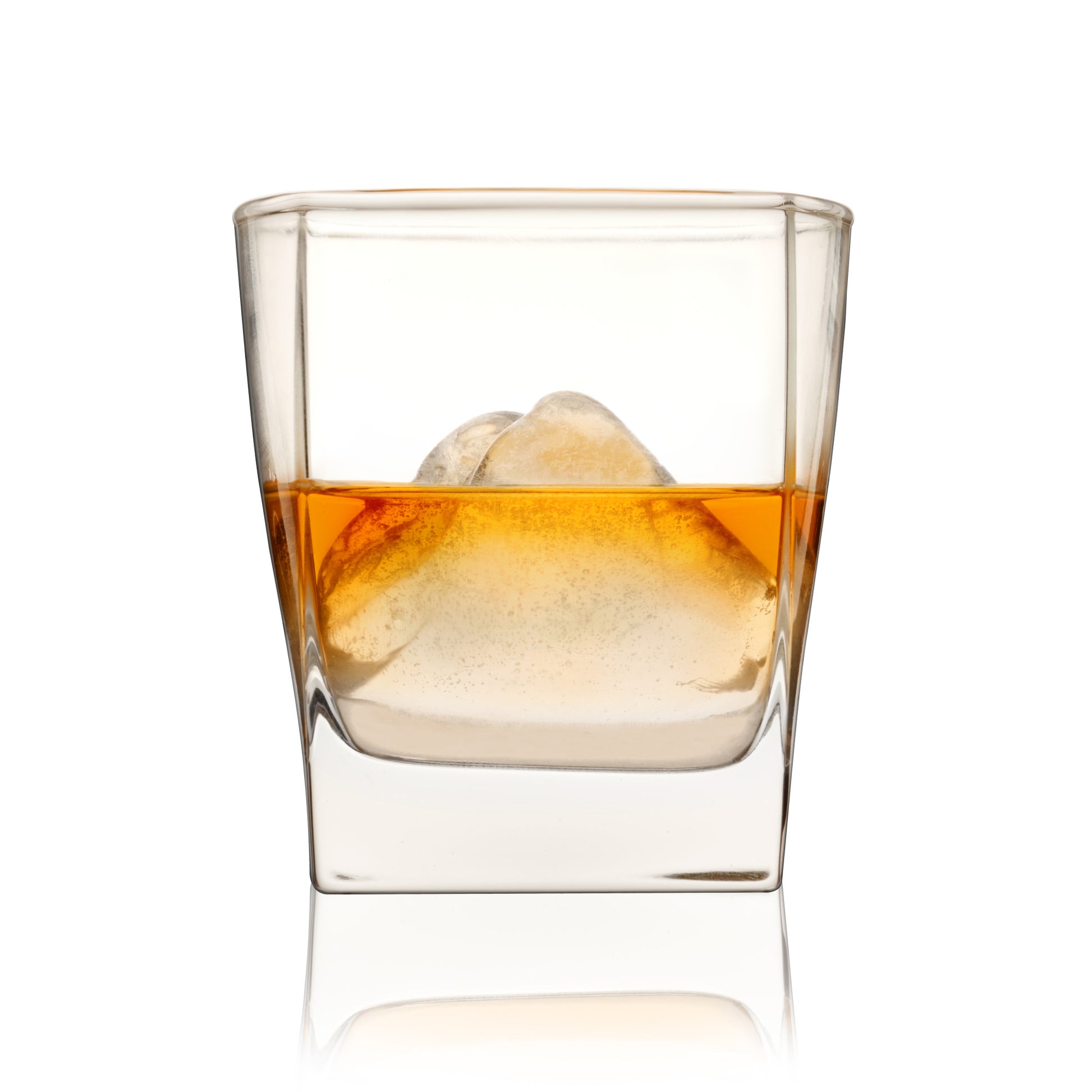 2 Piece Glacier Mountain Ice Mold Glass Set Viski®
