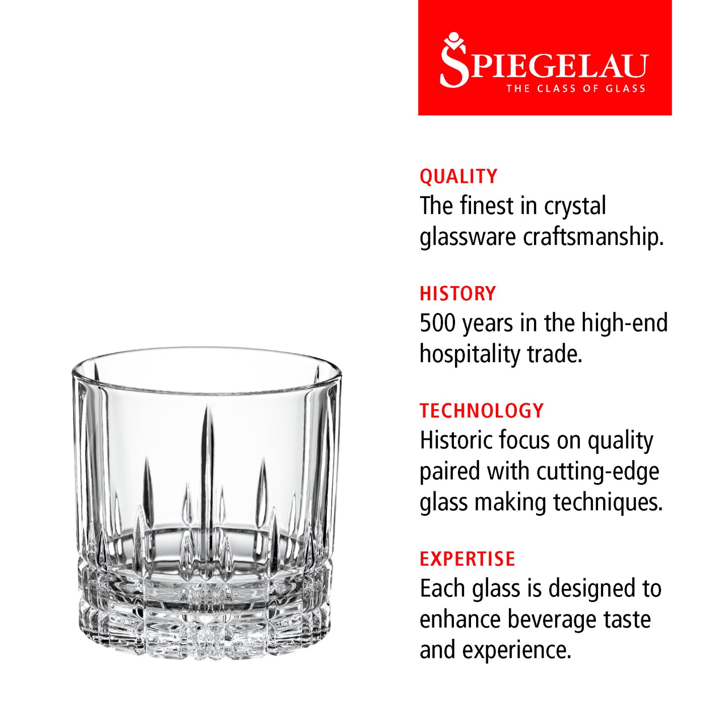 Spiegelau Perfect Serve SOF Glasses 9.5 oz, Set of 4 | Barsonist
