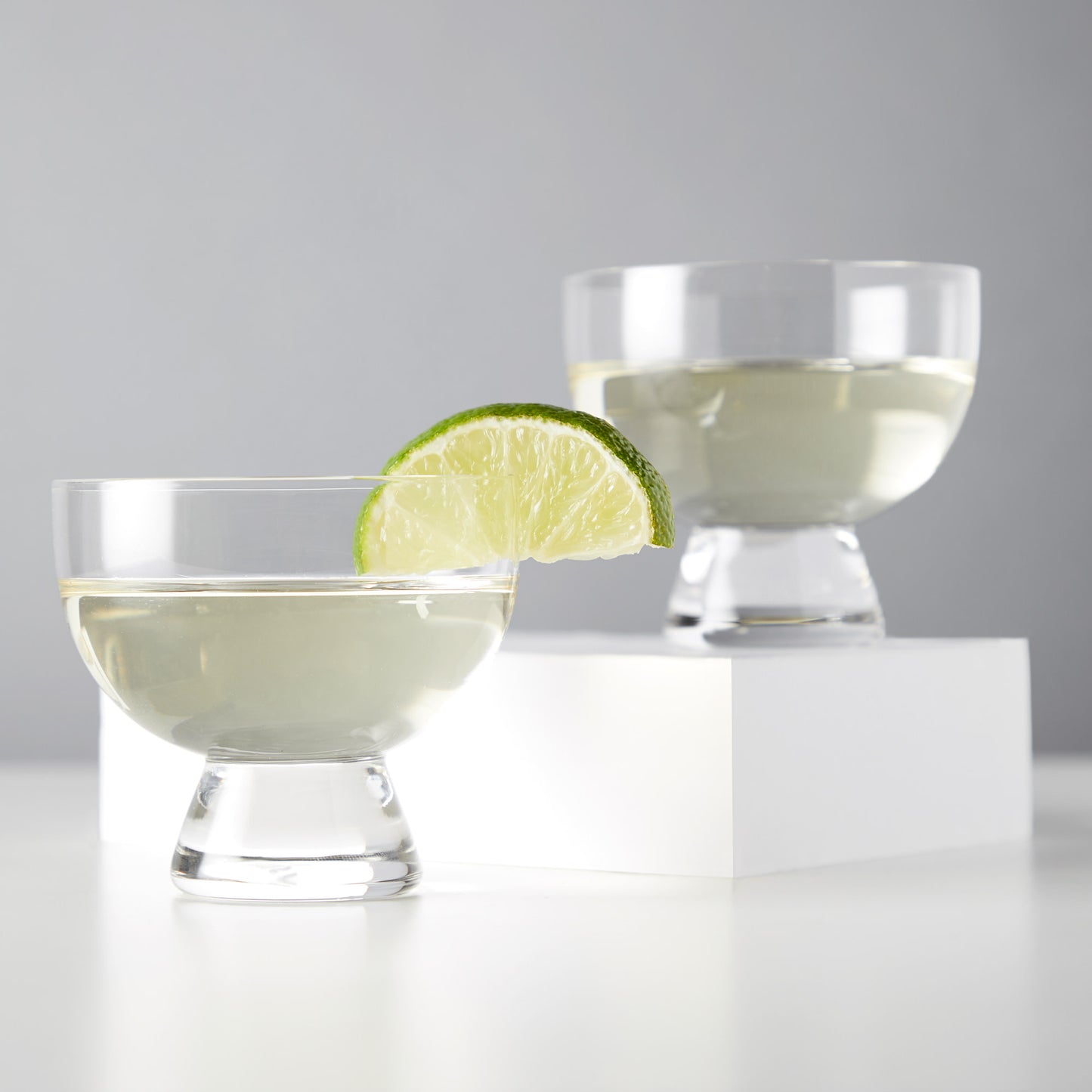 Raye Crystal Mezcal Glasses by Viski, Set of 2 | Barsonist