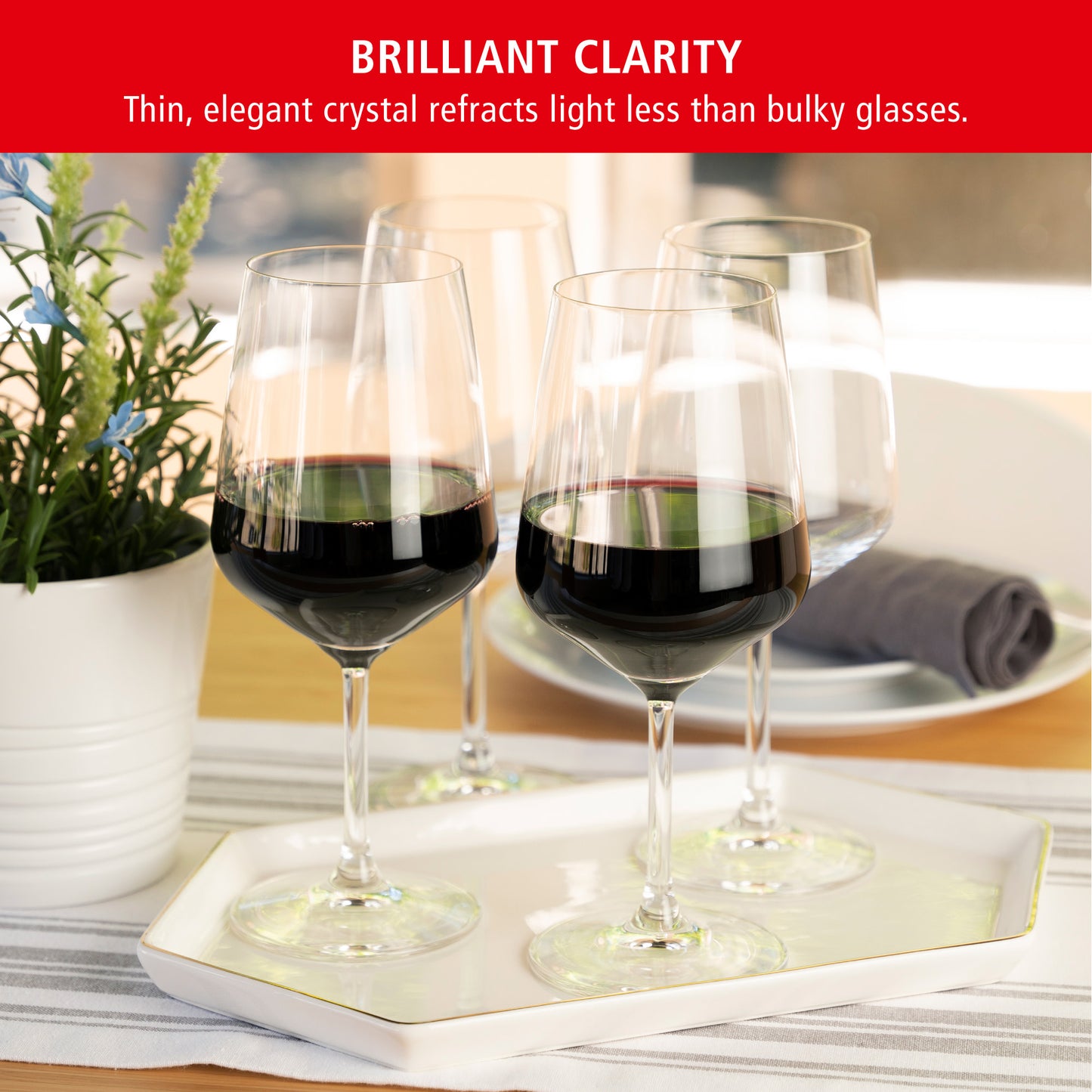 Spiegelau Style Red and White Wine Glasses (Set of 12)
