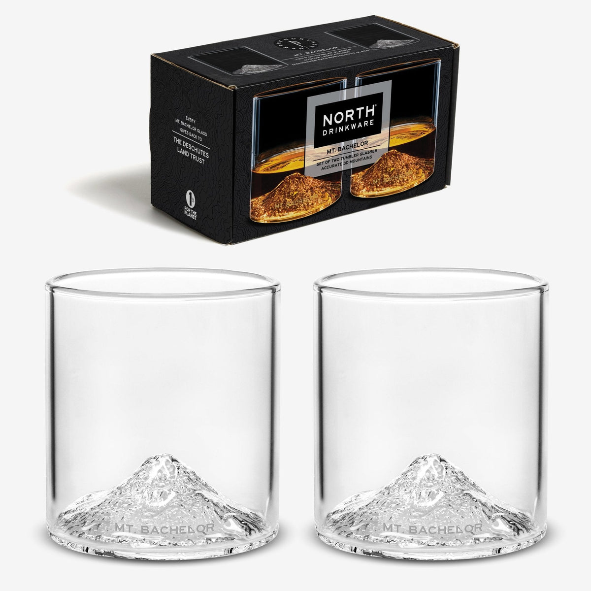 Mt. Bachelor Tumbler Set of 2 | North Drinkware | Barsonist