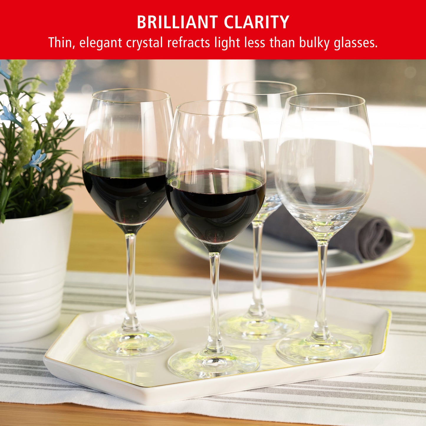 Spiegelau Vino Grande Red Wine Glasses, Set of 4 | Barsonist