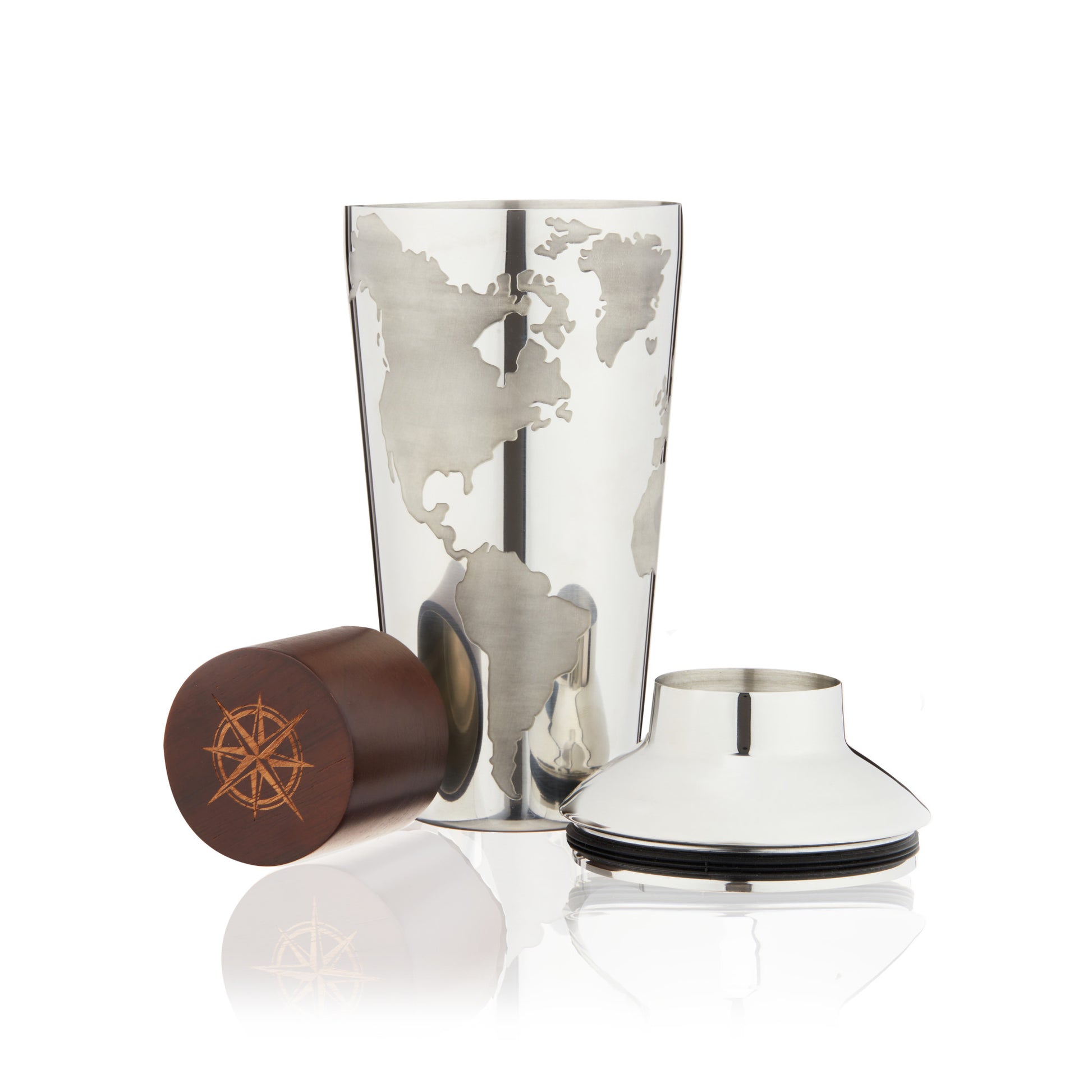 Globe 32 Oz Stainless Steel Cocktail Shaker Viski®