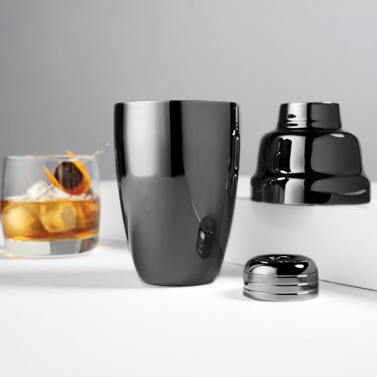 Heavyweight Gunmetal Cocktail Shaker Viski®
