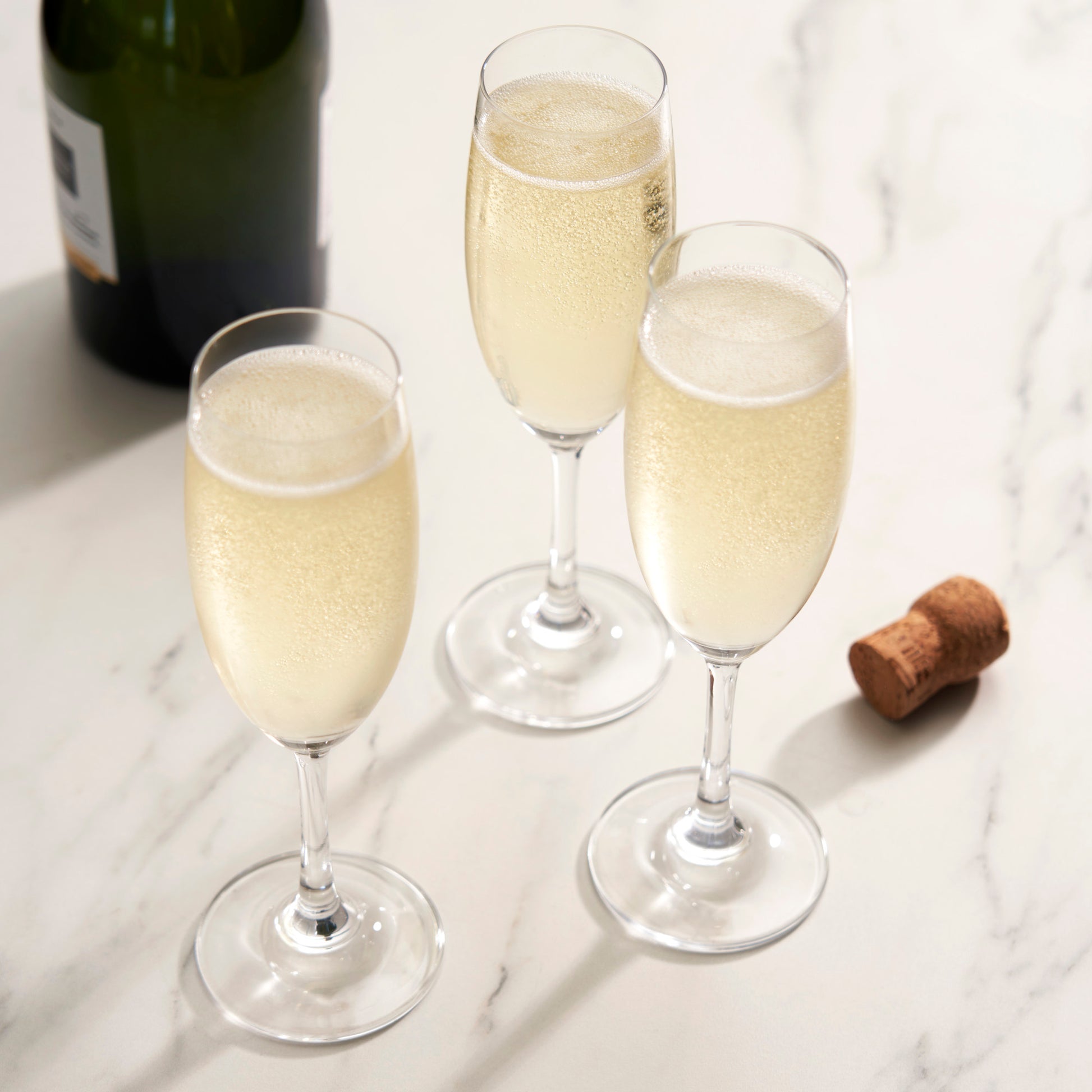 Cuvée Set of 4 Champagne Flutes by True