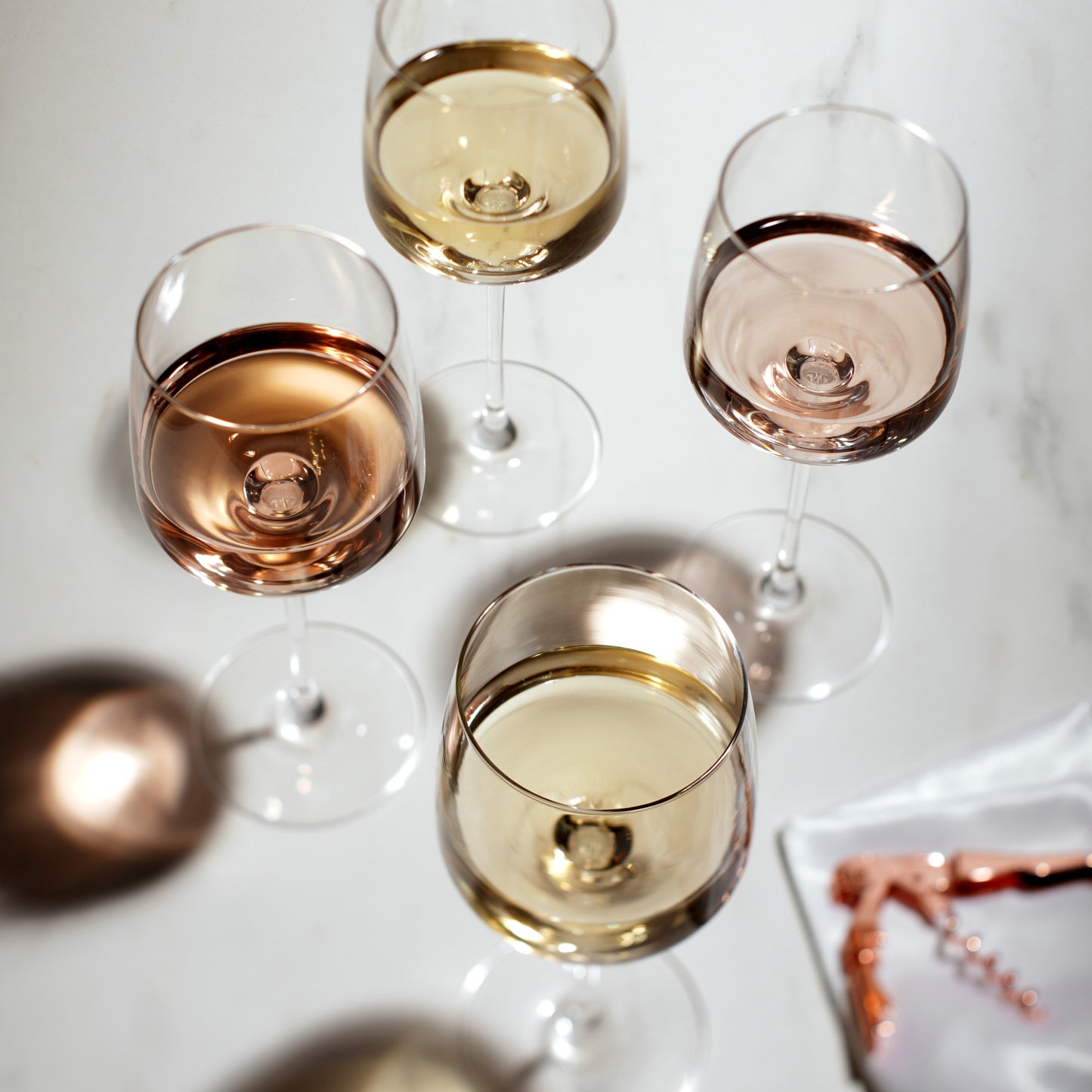 Reserve Julien Crystal Chardonnay Glasses Viski® (Set of 4)