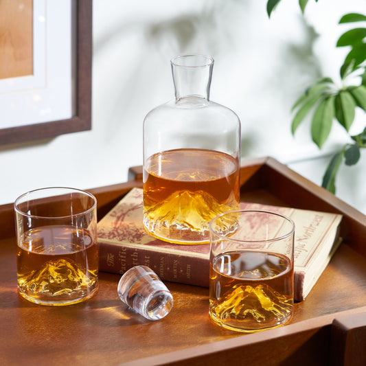 Mountain Crystal Liquor Decanter Viski®