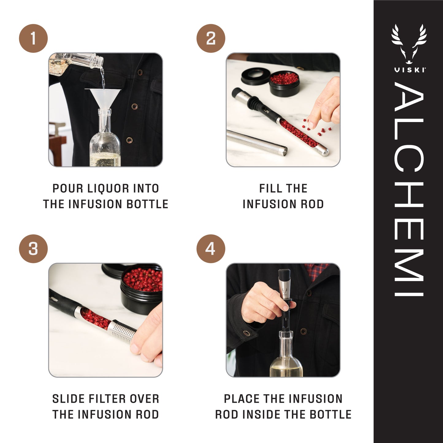 Alchemi Spirits Infusion Kit Viski®