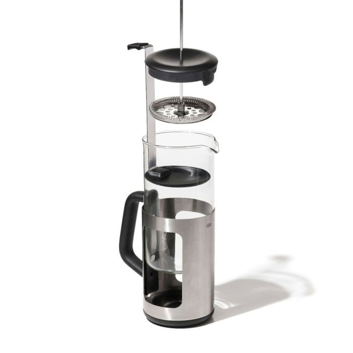 OXO 8-Cup French Press with Grounds Lifter | Barsonist