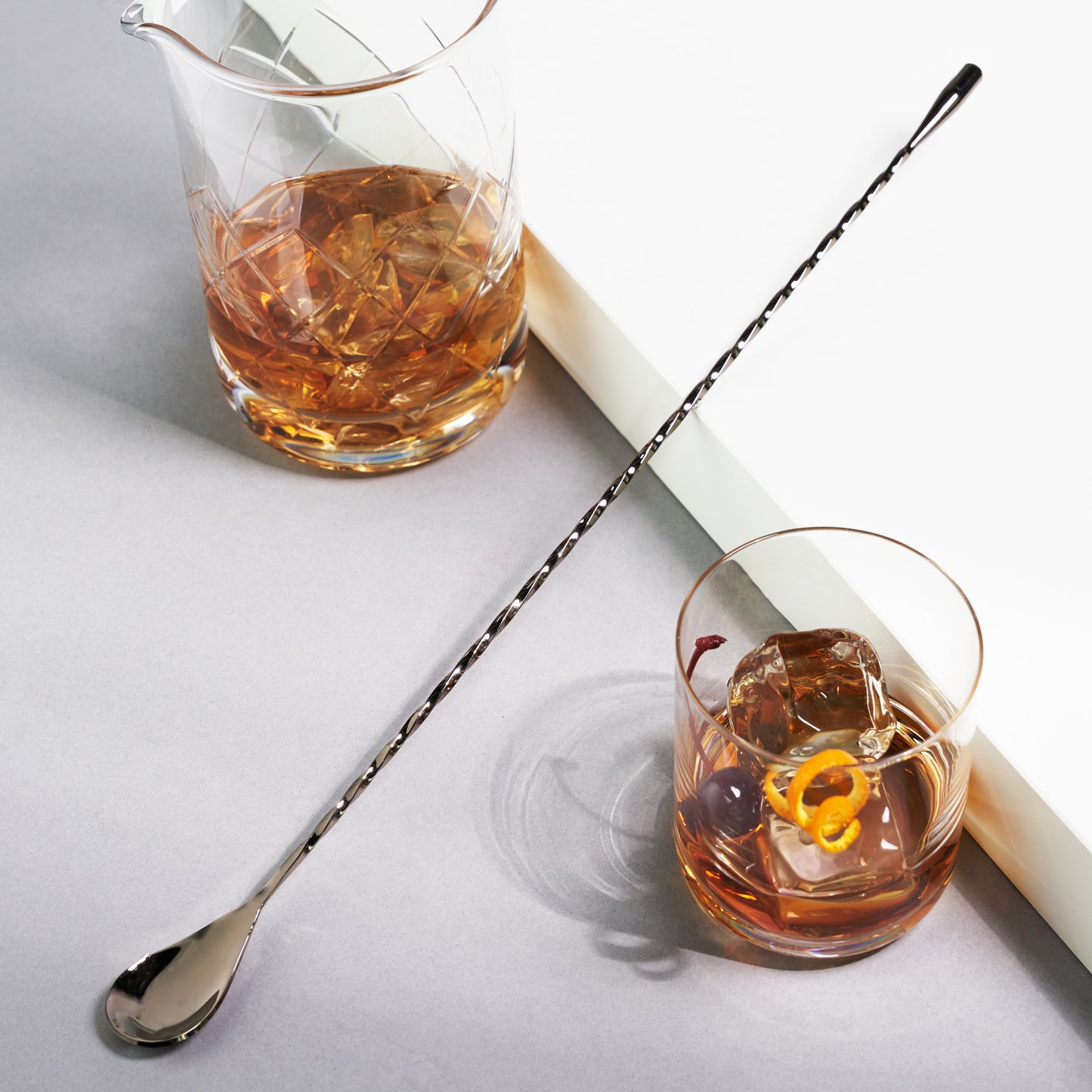 40 CM Gunmetal Weighted Barspoon Viski®