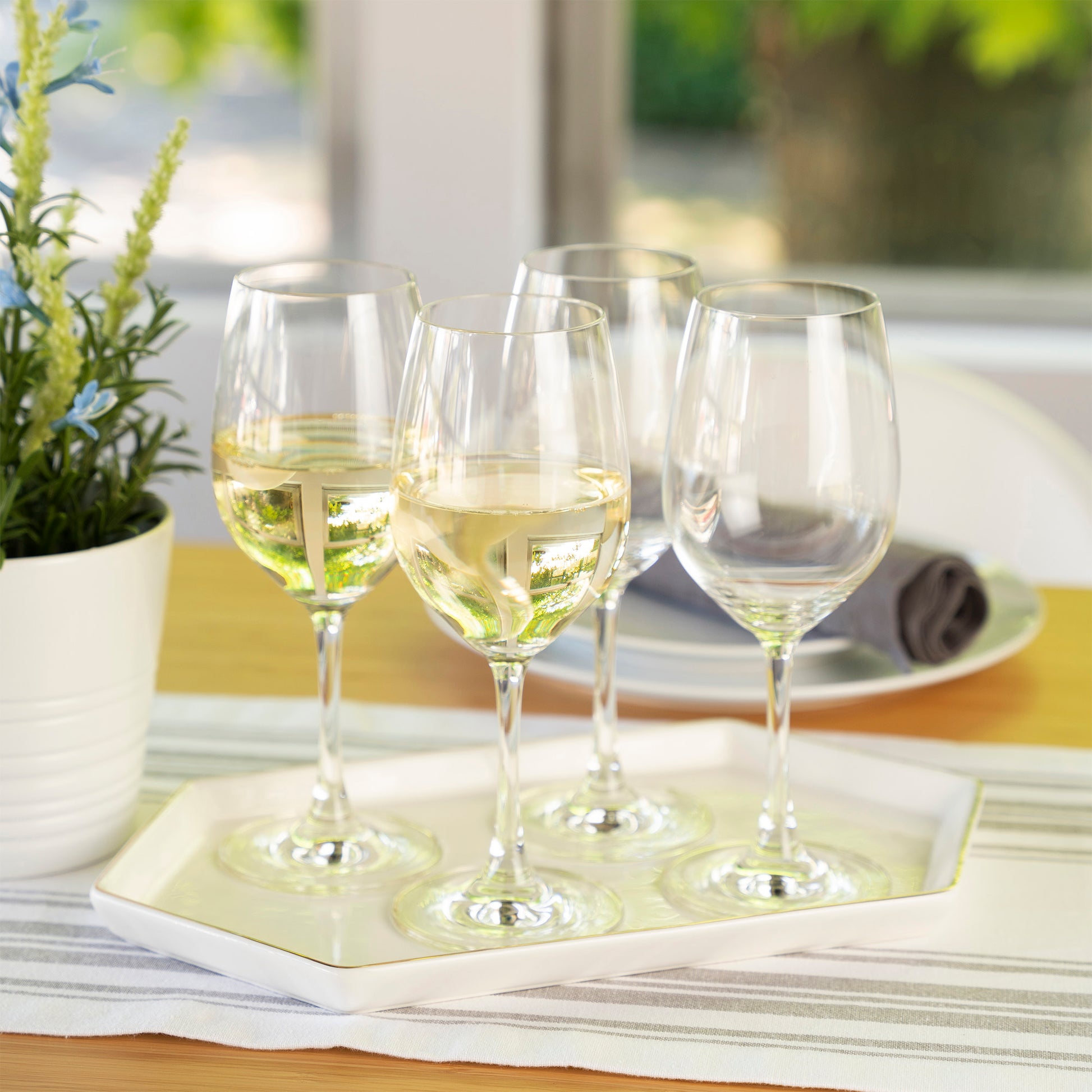 Spiegelau Wine Lovers 13.4 Oz White Wine Glasses (Set of 4)