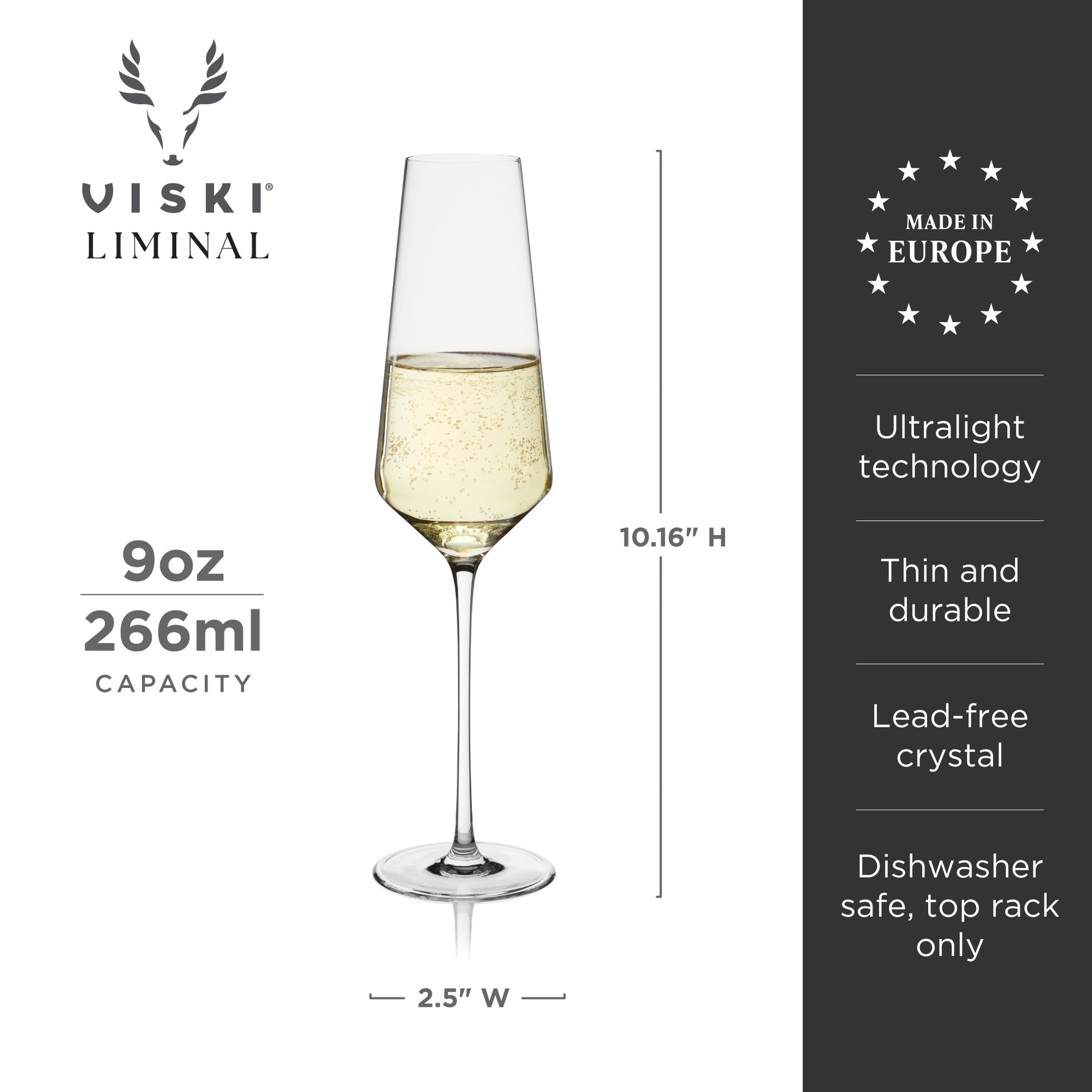 Reserve Liminal Ultralight Flute Viski® (Set of 4)