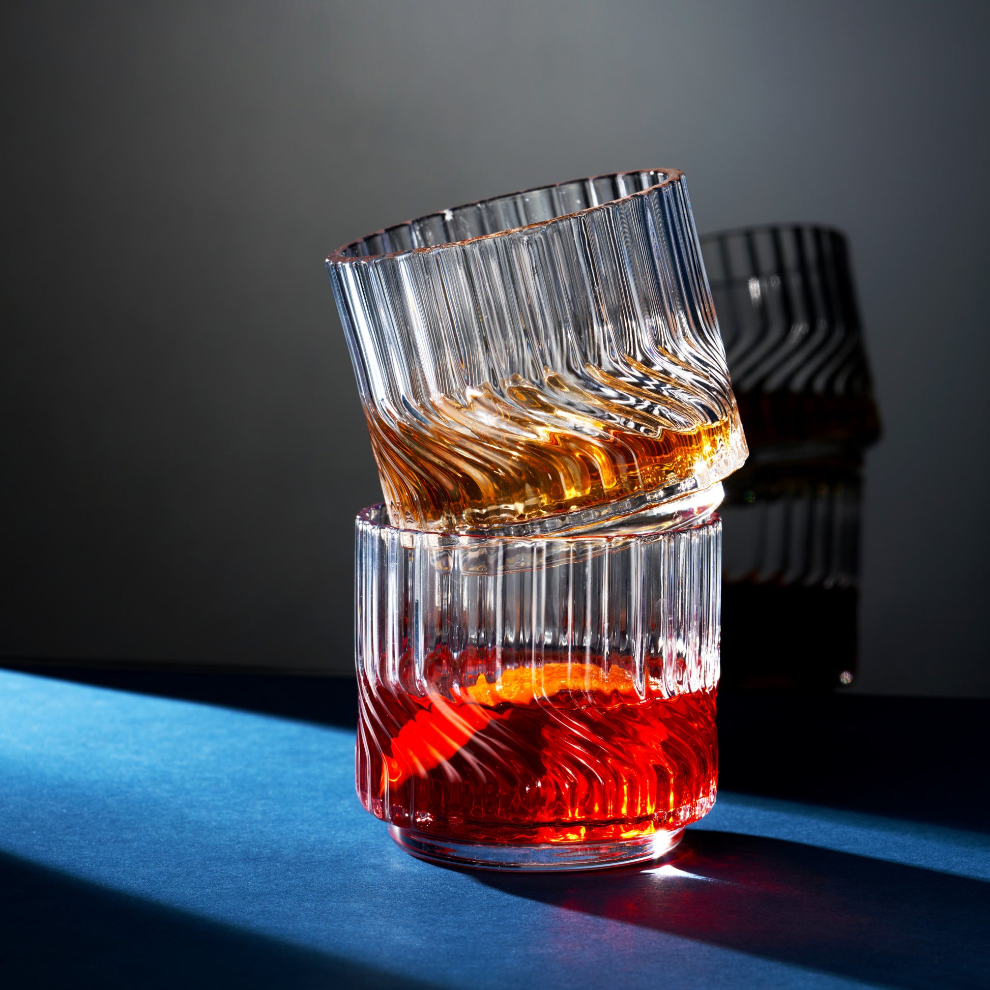 Zephyr Crystal Lowball Tumblers Viski® (Set of 2)