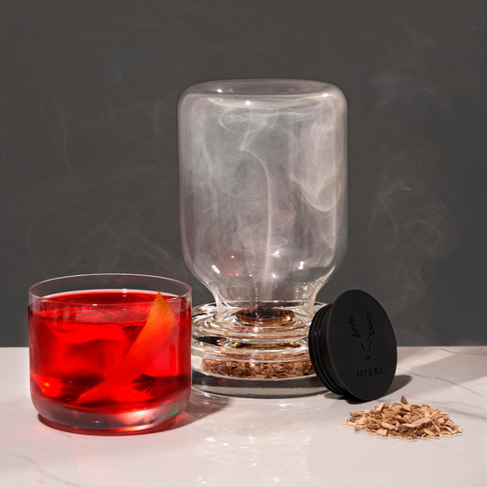 5 Piece Stacking Smoked Cocktail Kit Viski®