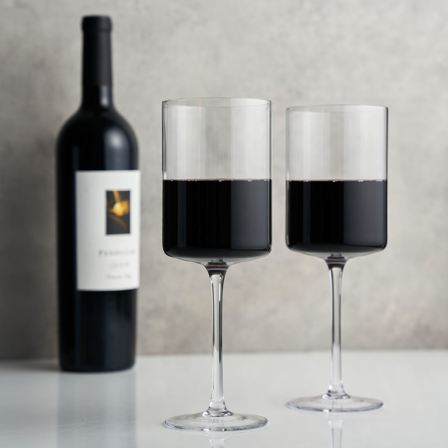 Laurel Crystal Red Wine Glasses Viski® (Set of 2)