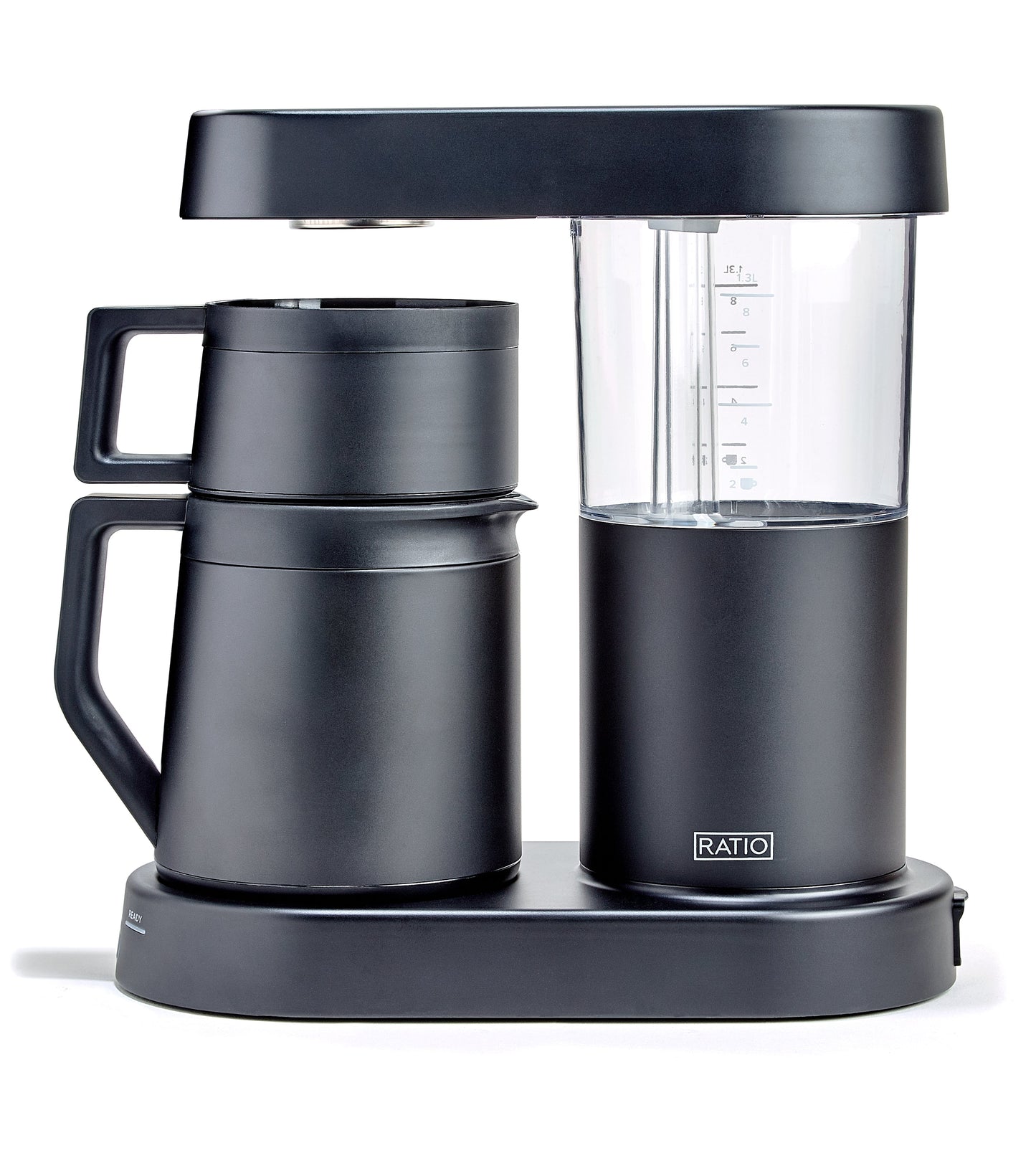 Ratio Six Series 2 Automatic Pour Over Coffee Maker – 40oz Precision Brewer with Thermal Carafe | Barsonist