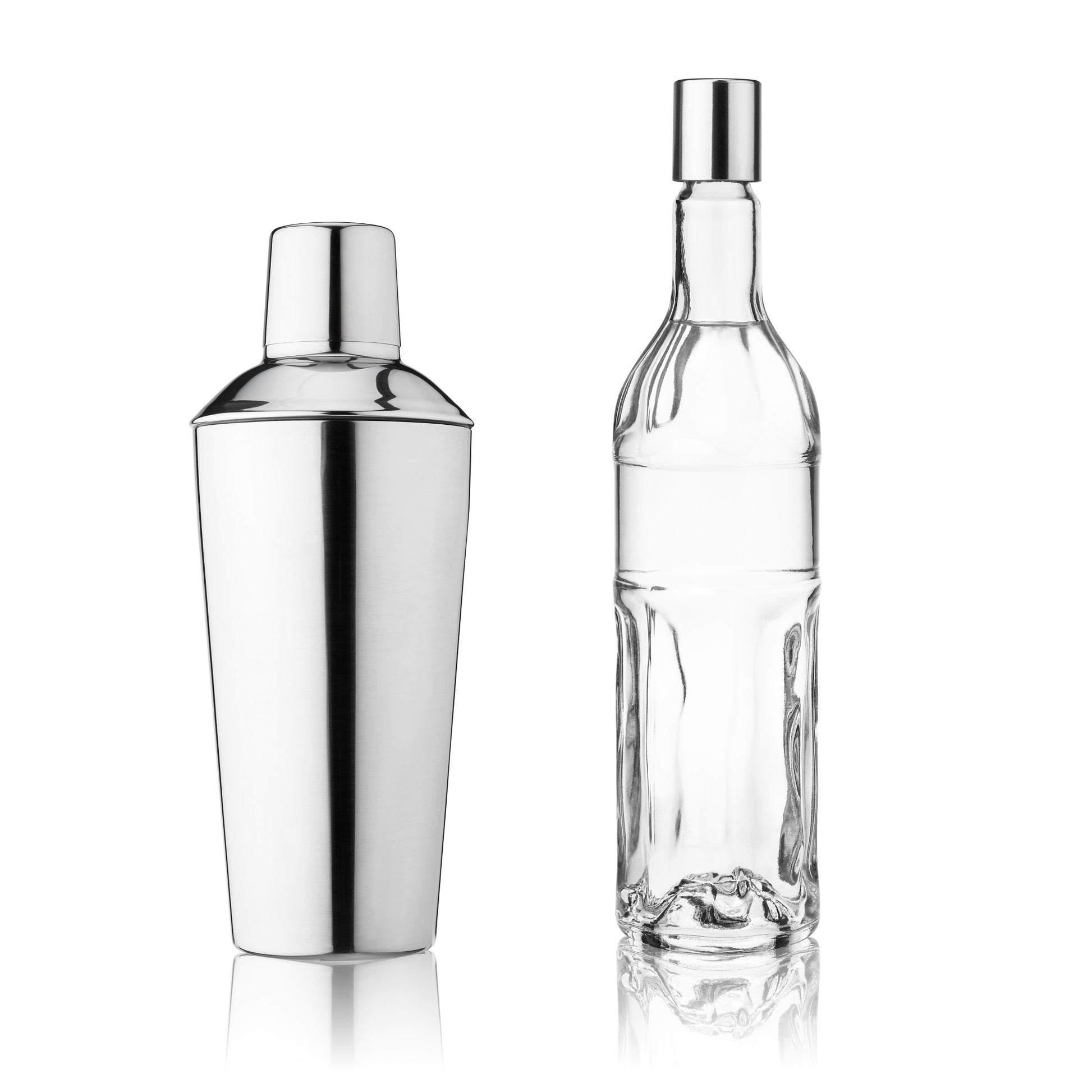 Retro 24 Oz Stainless Steel Cocktail Shaker True