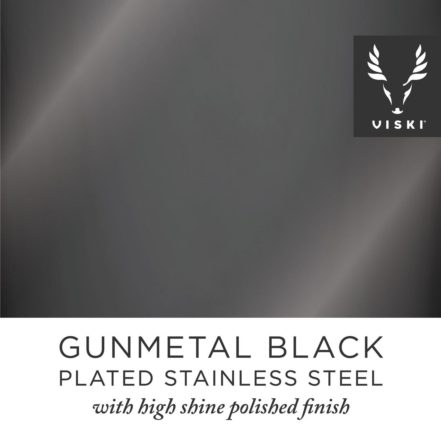 40 CM Gunmetal Weighted Barspoon Viski®