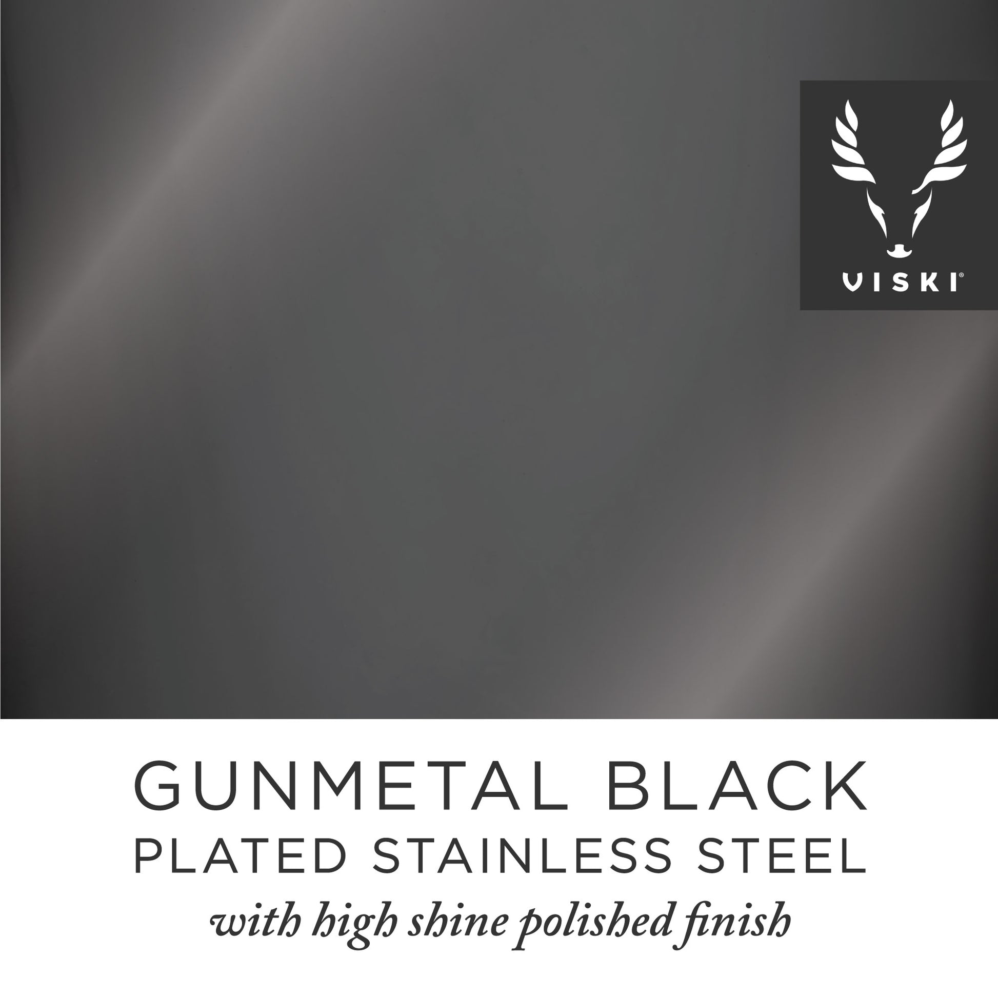 40 CM Gunmetal Weighted Barspoon Viski®