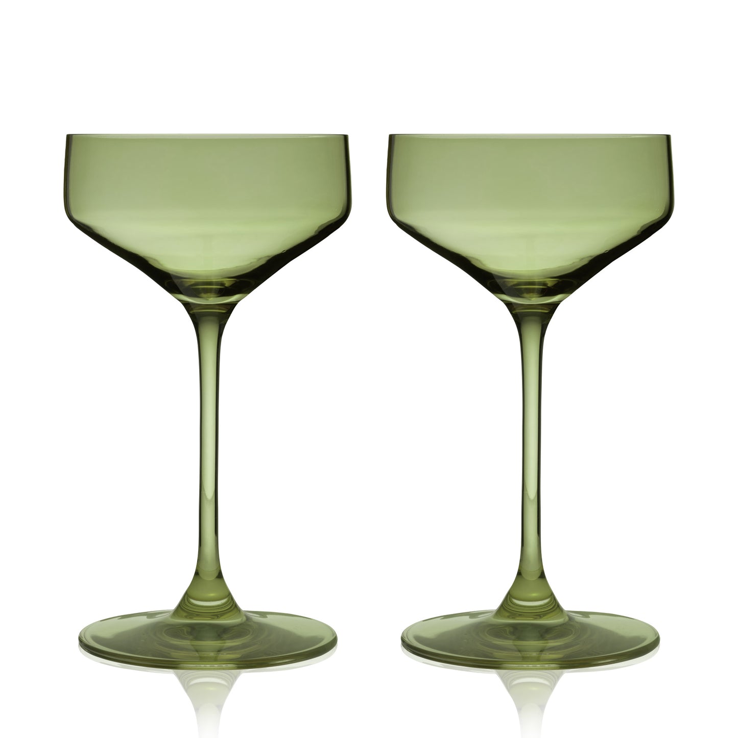 Reserve Nouveau Sage Coupe Glasses Viski® (Set of 2)