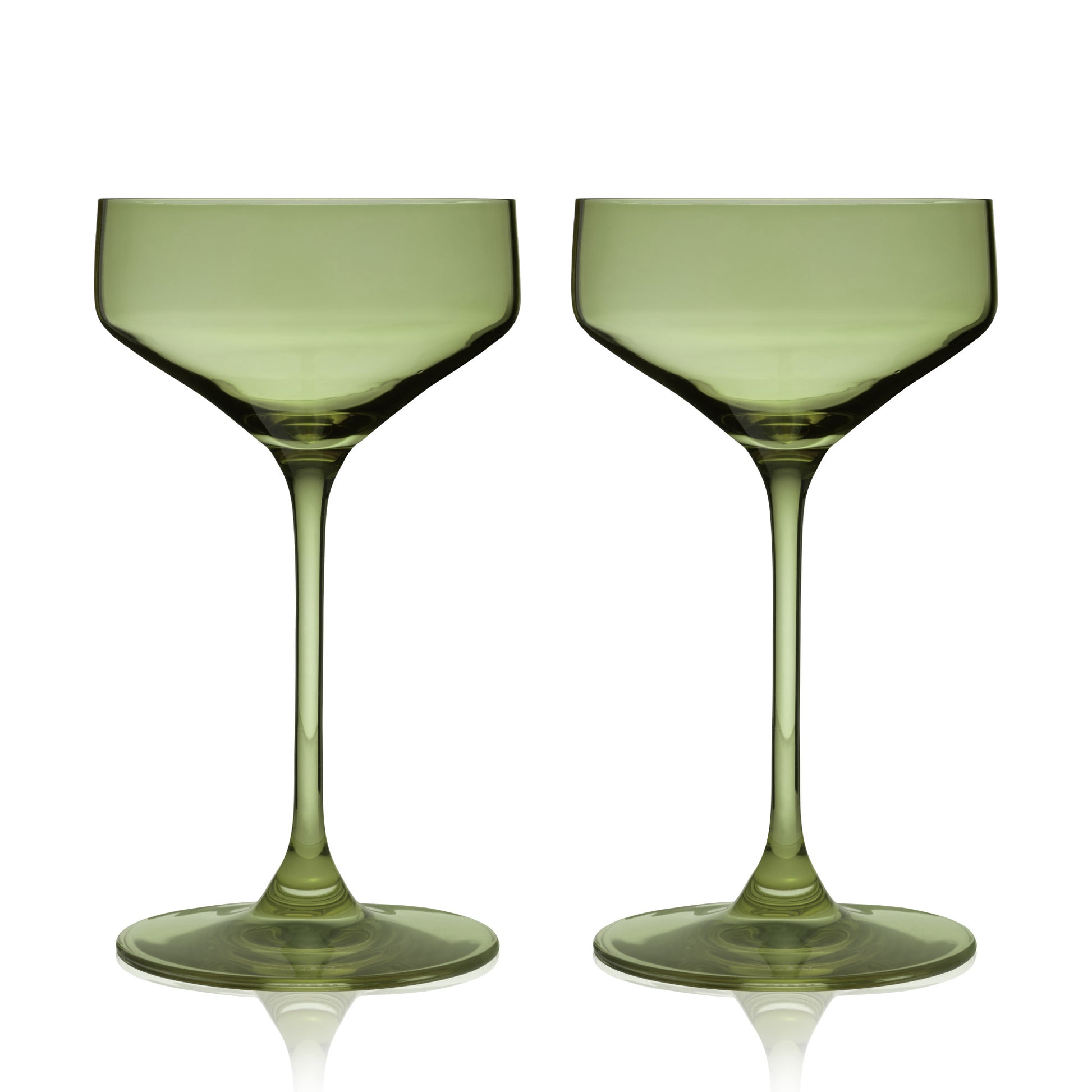 Reserve Nouveau Sage Coupe Glasses Viski® (Set of 2)