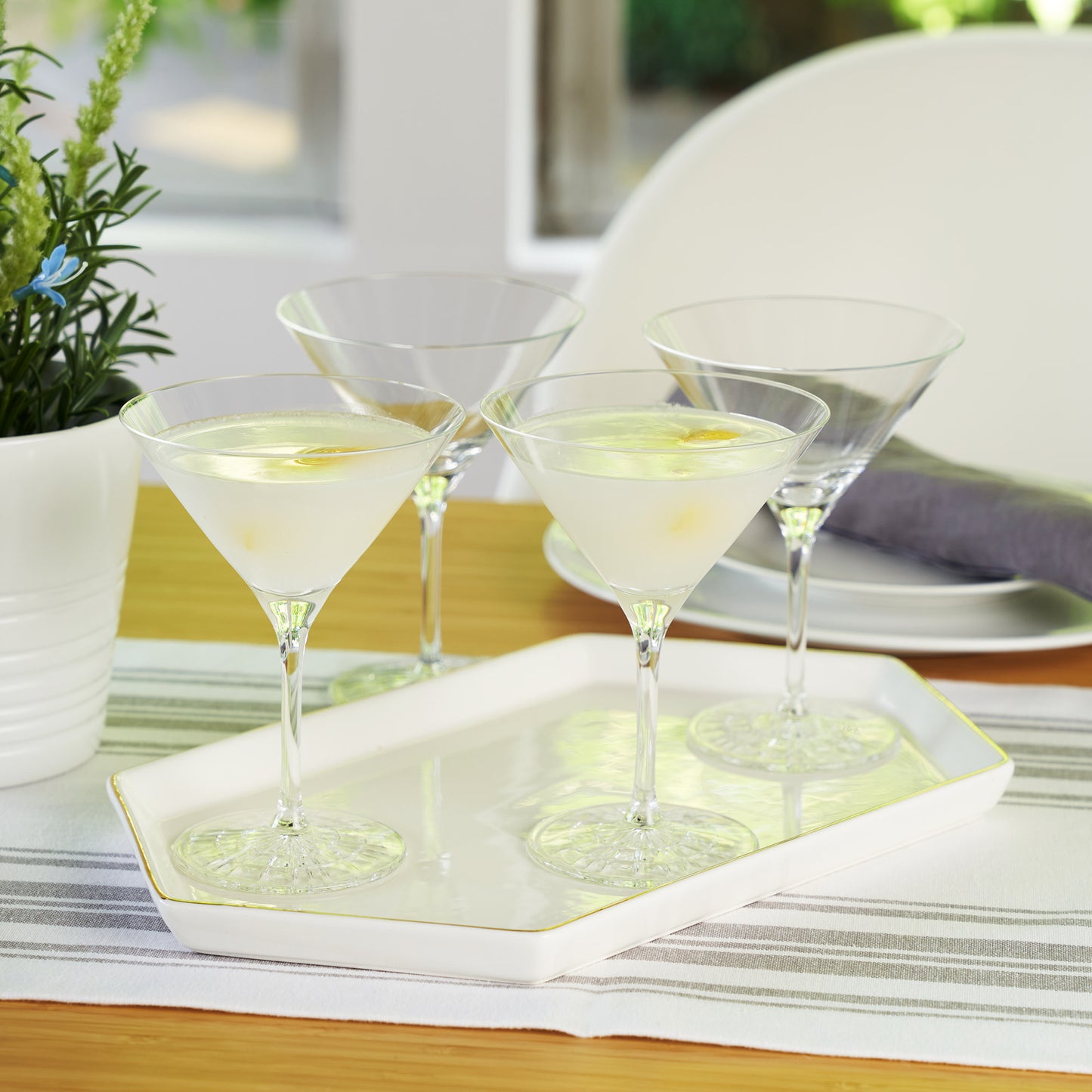 Spiegelau 5.8 Oz Perfect Cocktail Glasses (Set of 4)