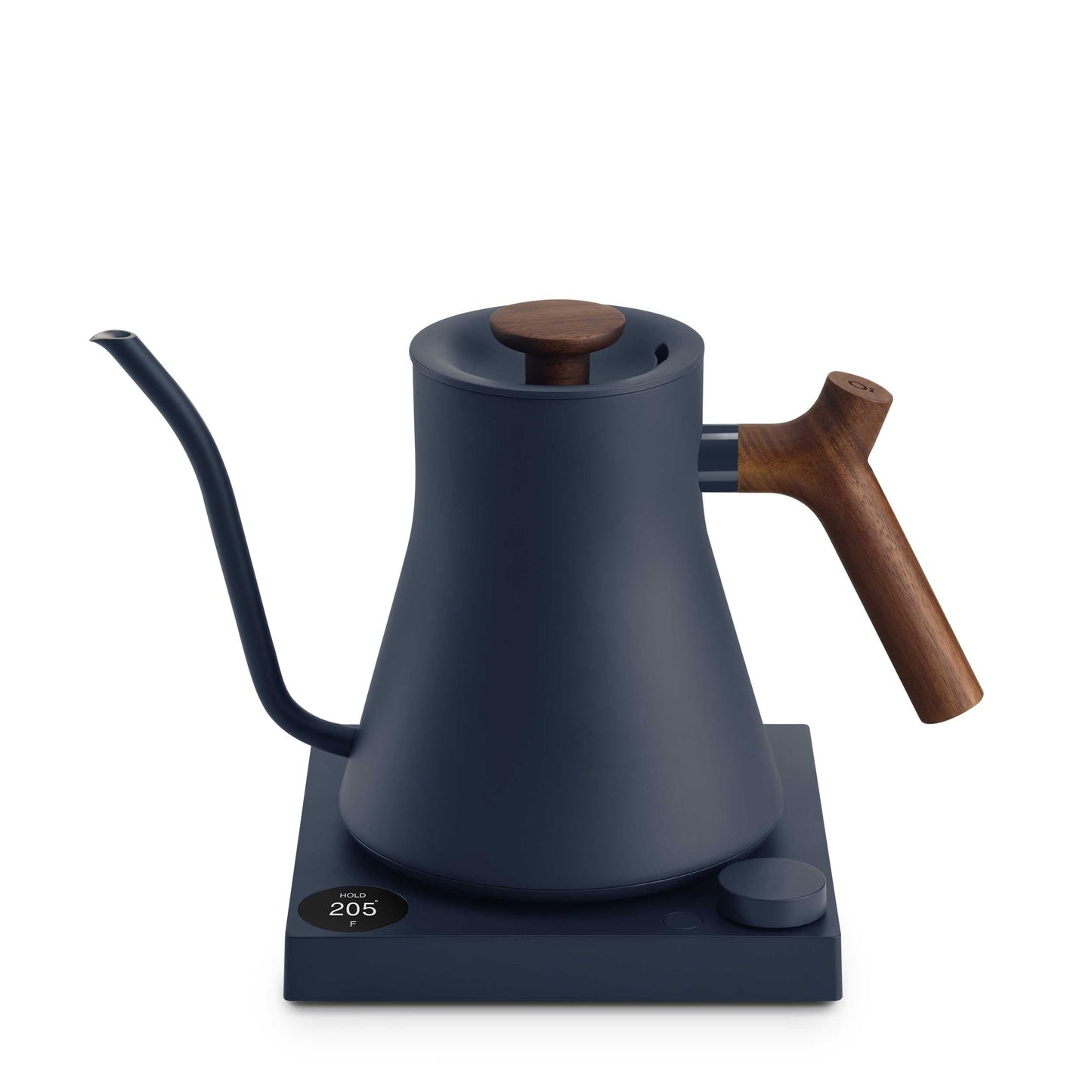 Fellow Stagg EKG Pro Electric Kettle - Stone Blue with Walnut | WiFi-Enabled Precision Temperature Control | Barsonist