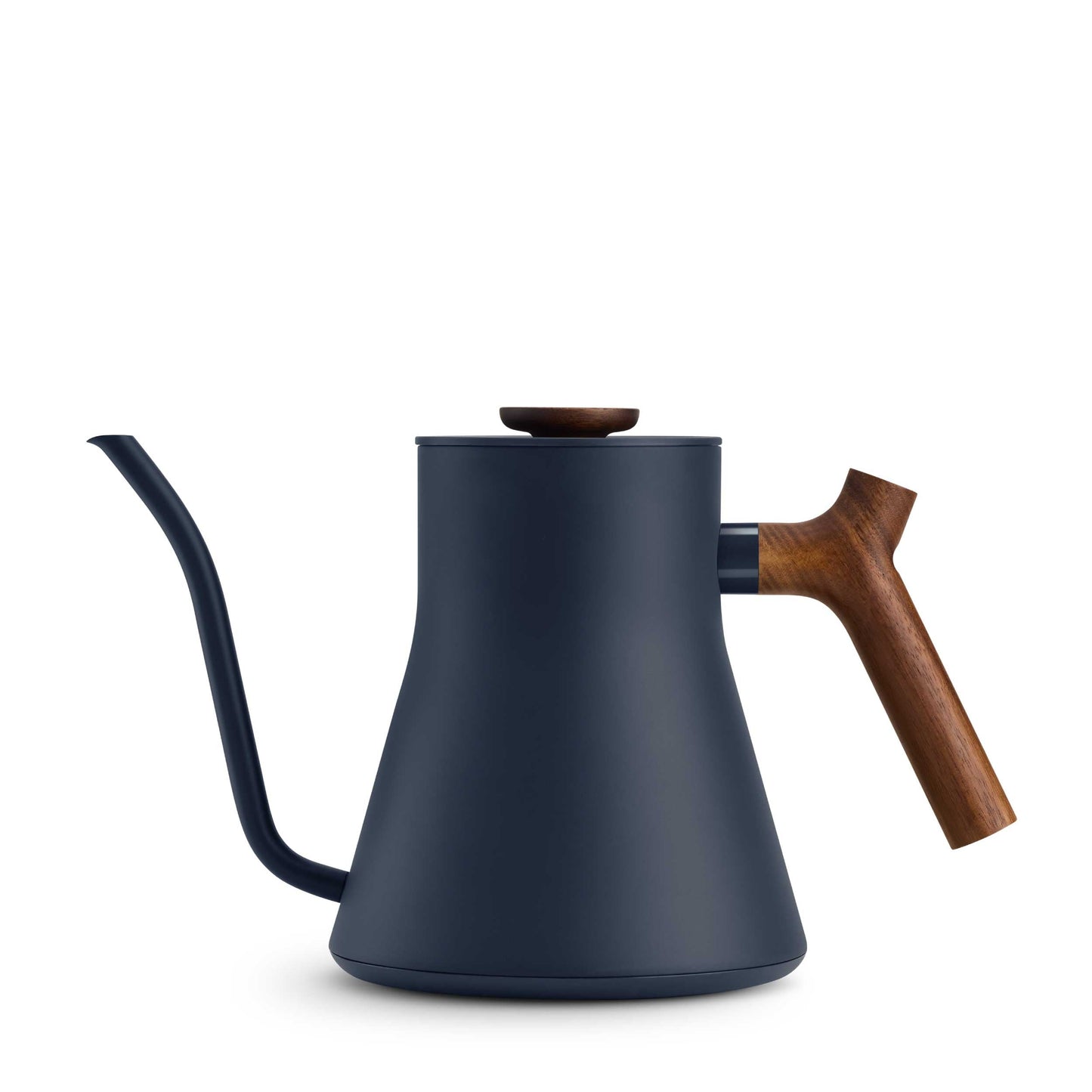 Fellow Stagg EKG Pro Electric Kettle - Stone Blue with Walnut | WiFi-Enabled Precision Temperature Control | Barsonist