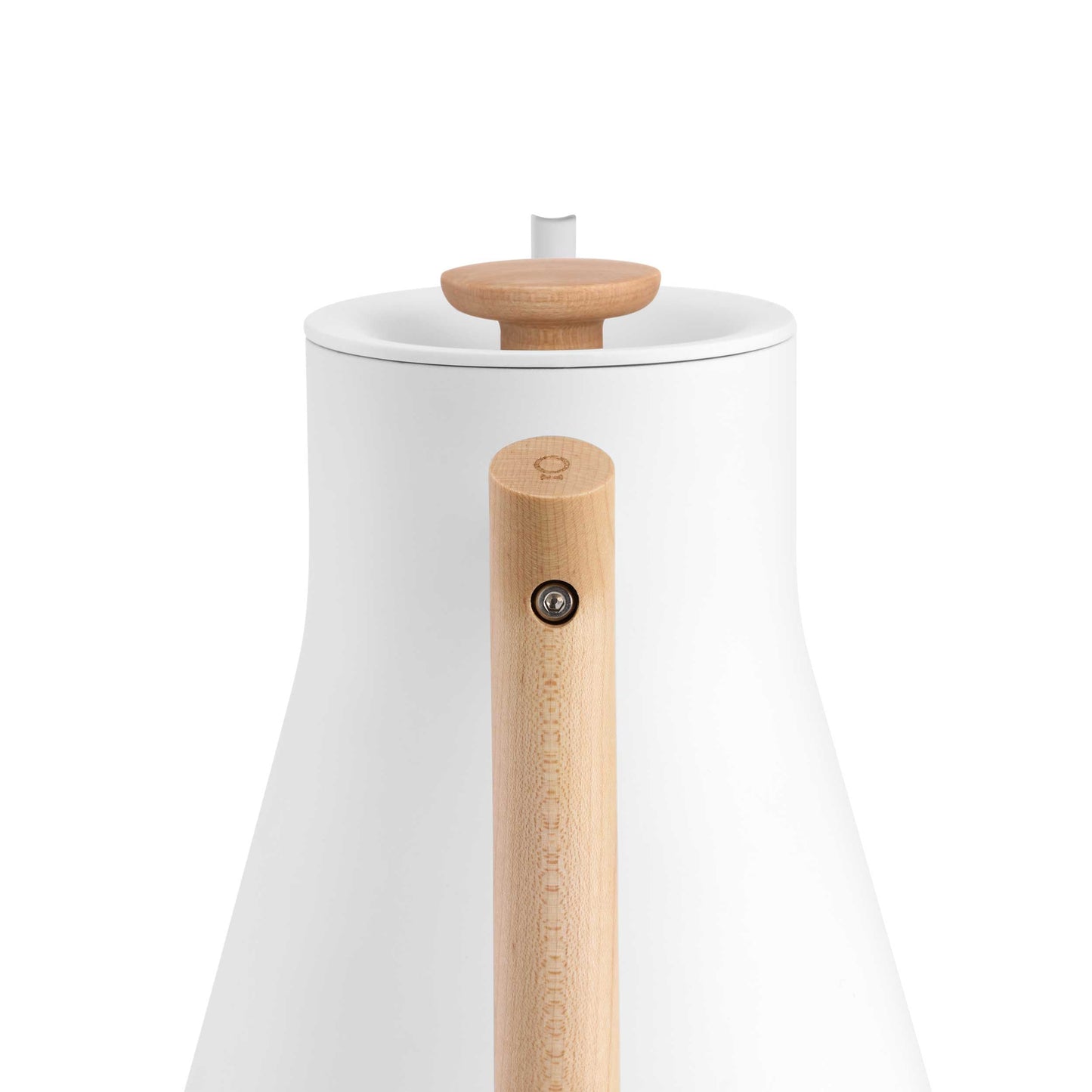 Fellow Stagg EKG Pro Electric Kettle - Matte White w/ Maple | Barsonist