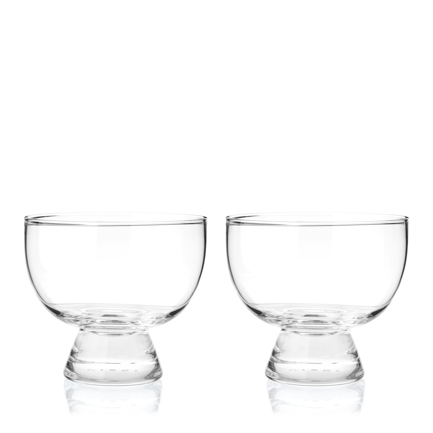 Raye Crystal Mezcal Glasses by Viski, Set of 2 | Barsonist
