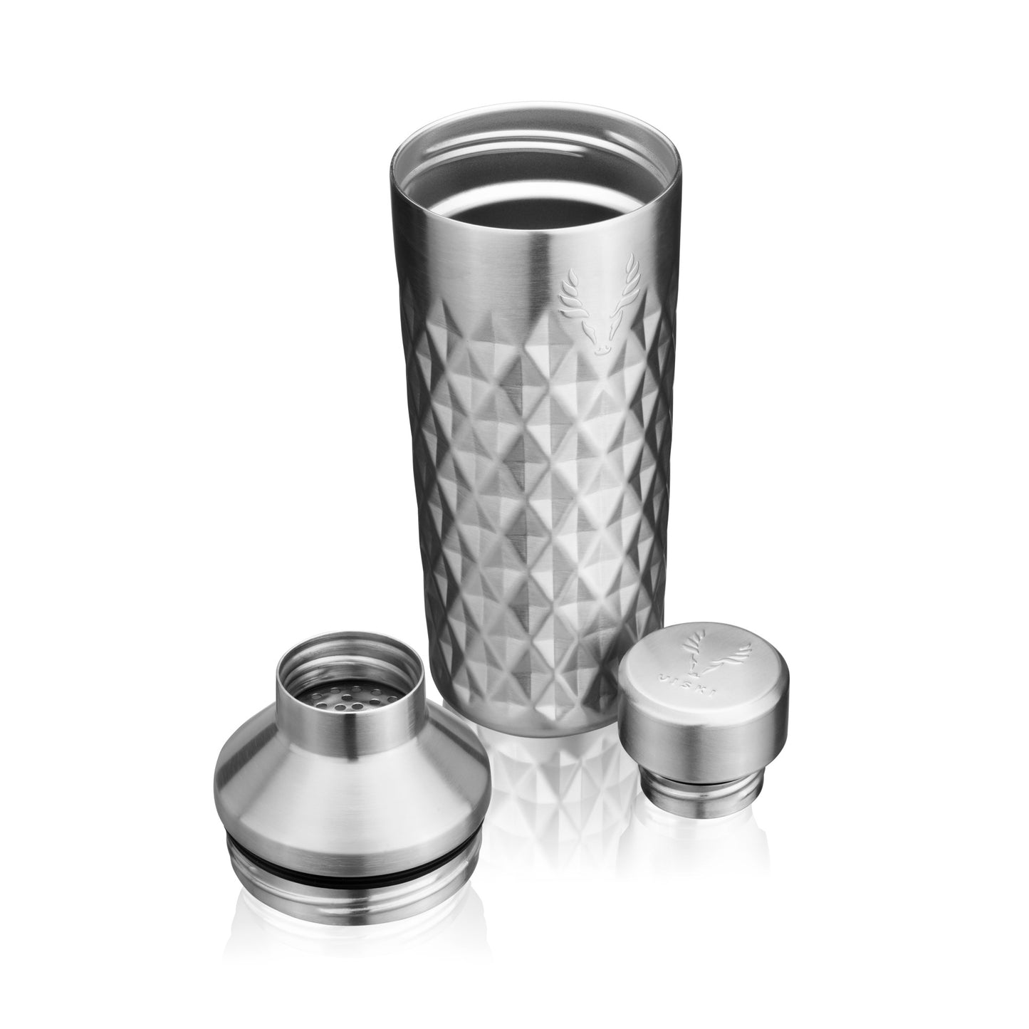 Paragon Platinum Double-Walled Cocktail Shaker by Viski | Barsonist