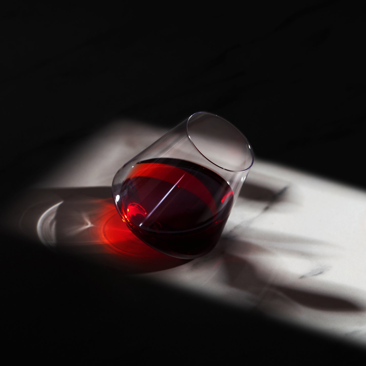 Rolling Crystal Wine Glasses Viski® (Set of 2)