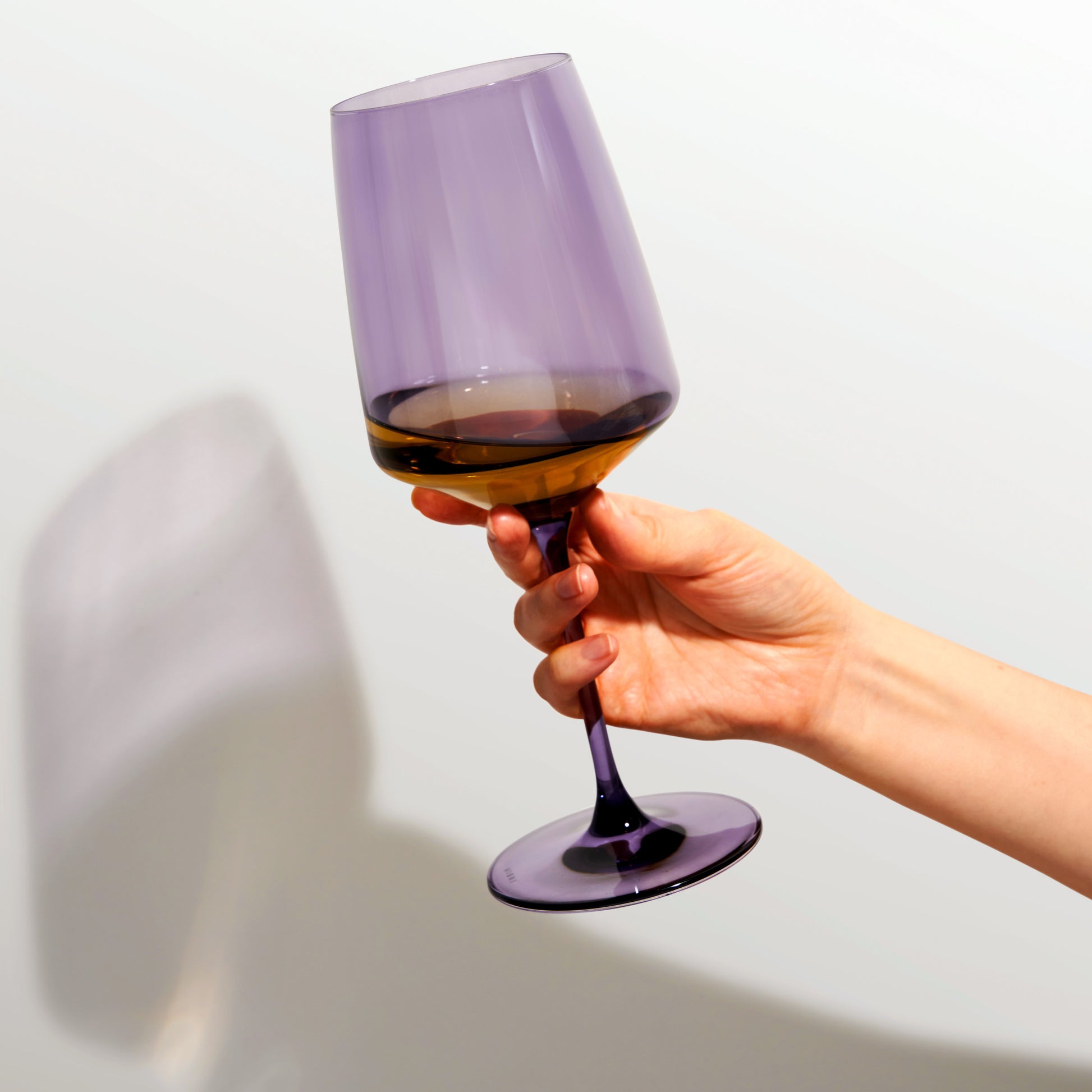 Reserve Nouveau Violet Wine Glasses by Viski, Set of 2 | Barsonist