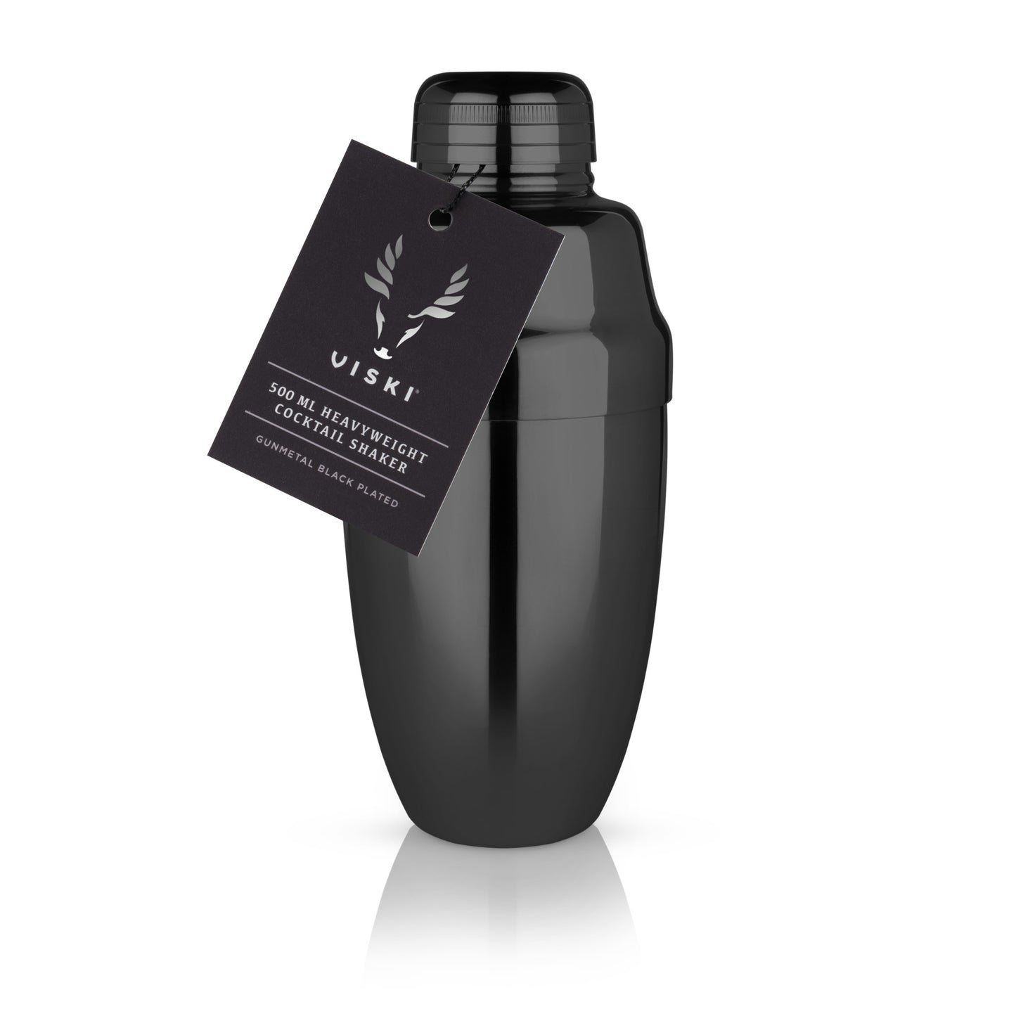 Heavyweight Gunmetal Cocktail Shaker Viski®