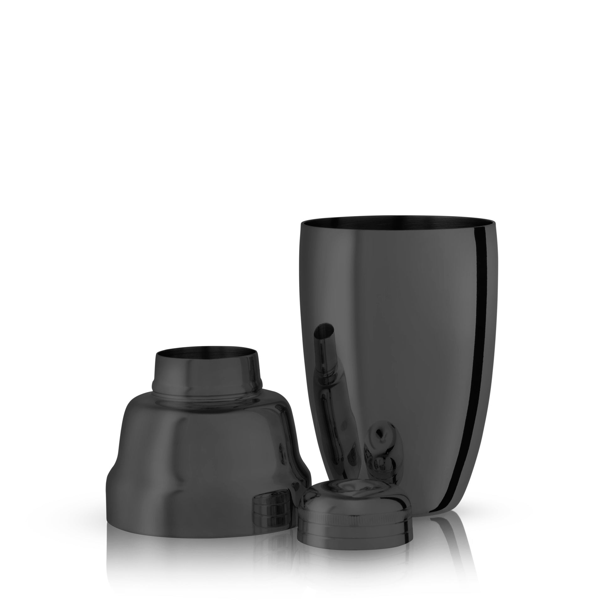 Heavyweight Gunmetal Cocktail Shaker Viski®