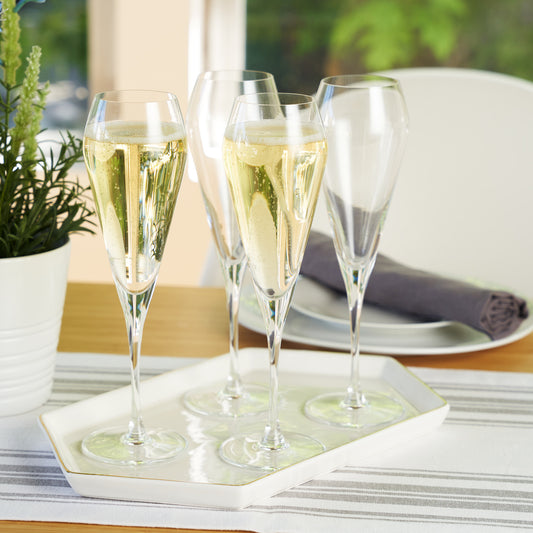 Spiegelau Willsberger 8.5 Oz Champagne Flutes (Set of 4)
