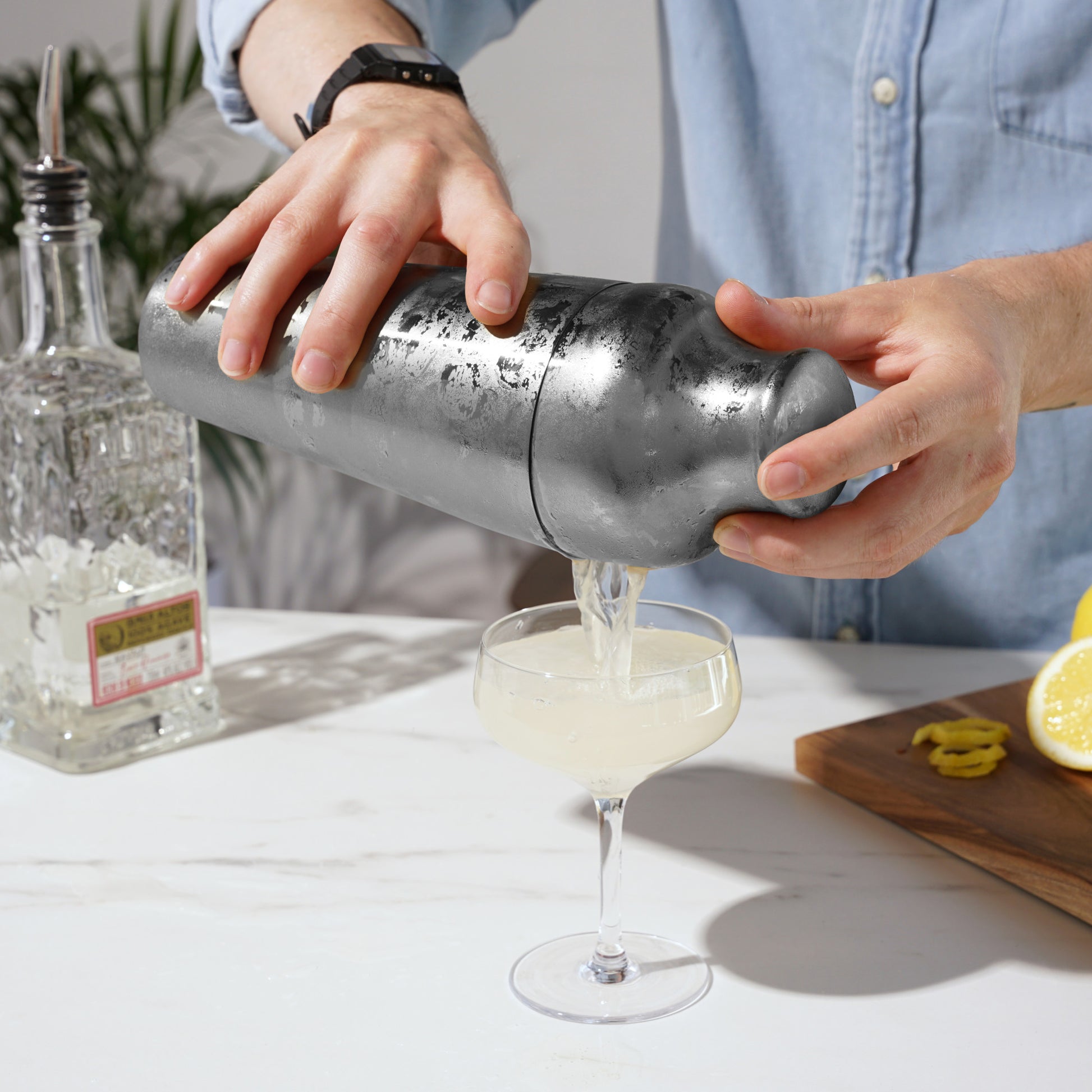 Harrison Parisian Cocktail Shaker in Silver Viski®