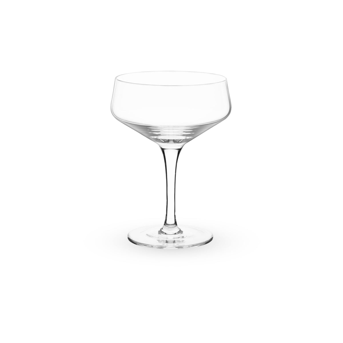 Raye Crystal Angled Coupe Glasses Viski® (Set of 2)