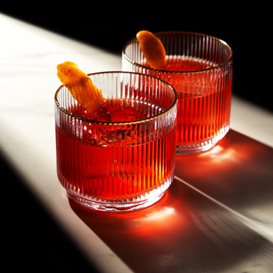 Meridian Crystal Lowball Tumblers Viski® (Set of 2)