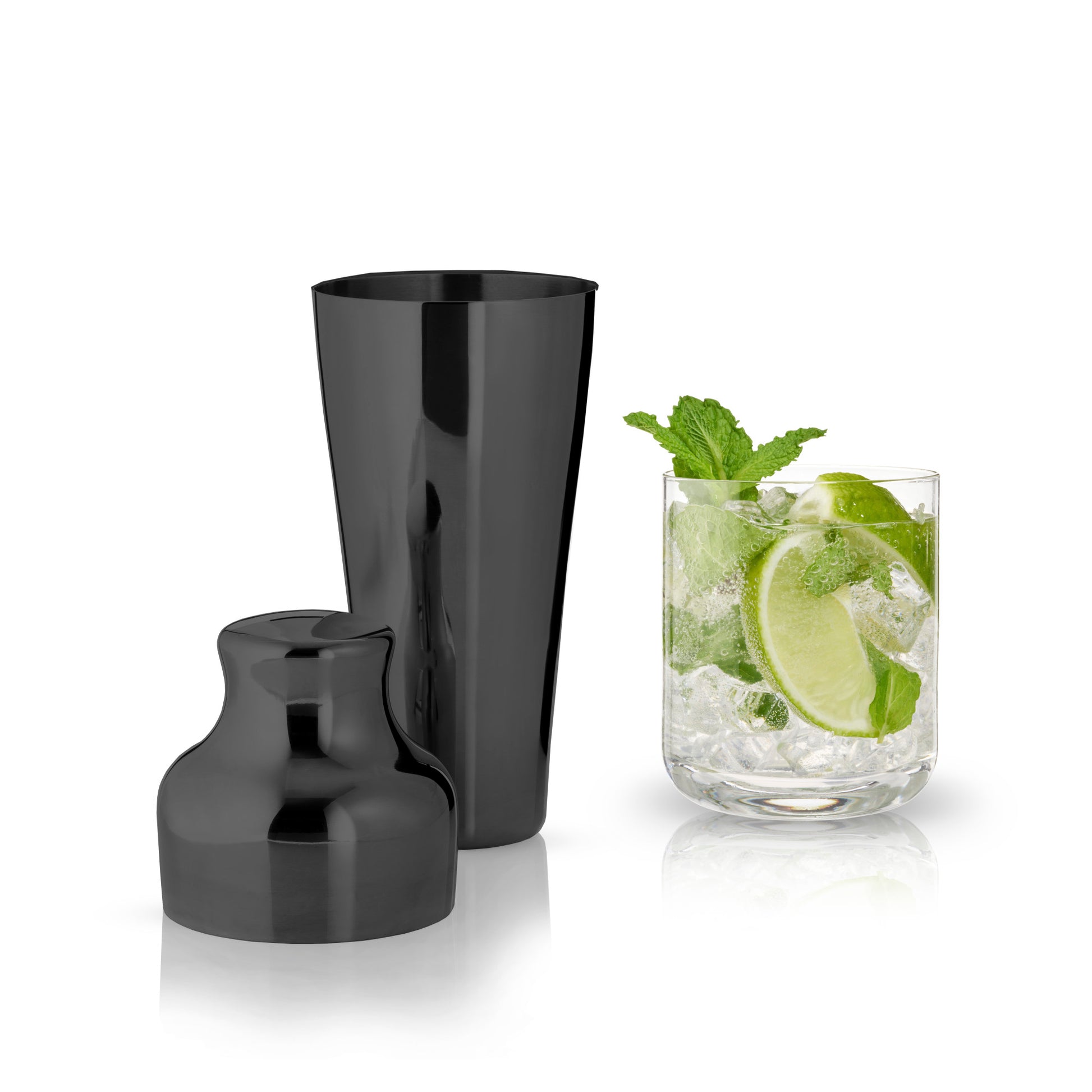 Parisian 25 Oz Gunmetal Cocktail Shaker Viski®