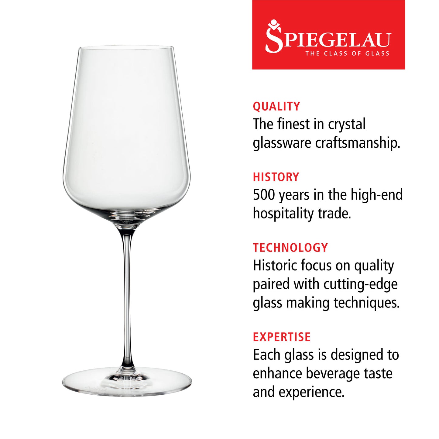 Spiegelau Definition 19 Oz Universal Glasses (Set of 2)