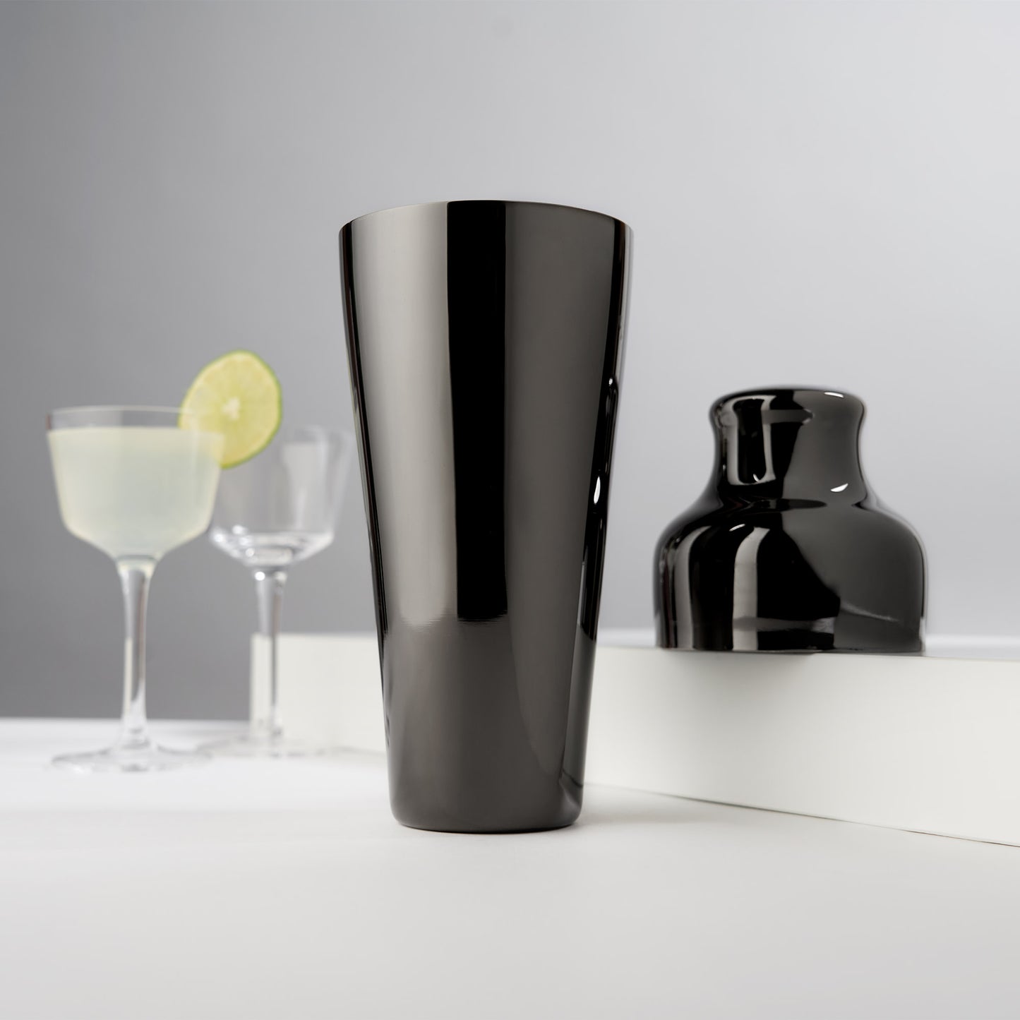 Parisian 25 Oz Gunmetal Cocktail Shaker Viski®