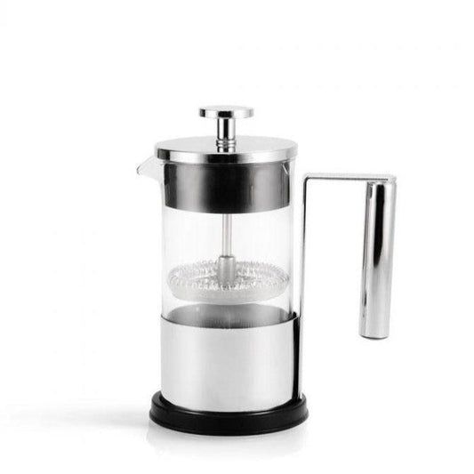 Yama Glass 2 Cup French Press - 8oz | Borosilicate Glass Single-Serve Immersion Brewer | Barsonist